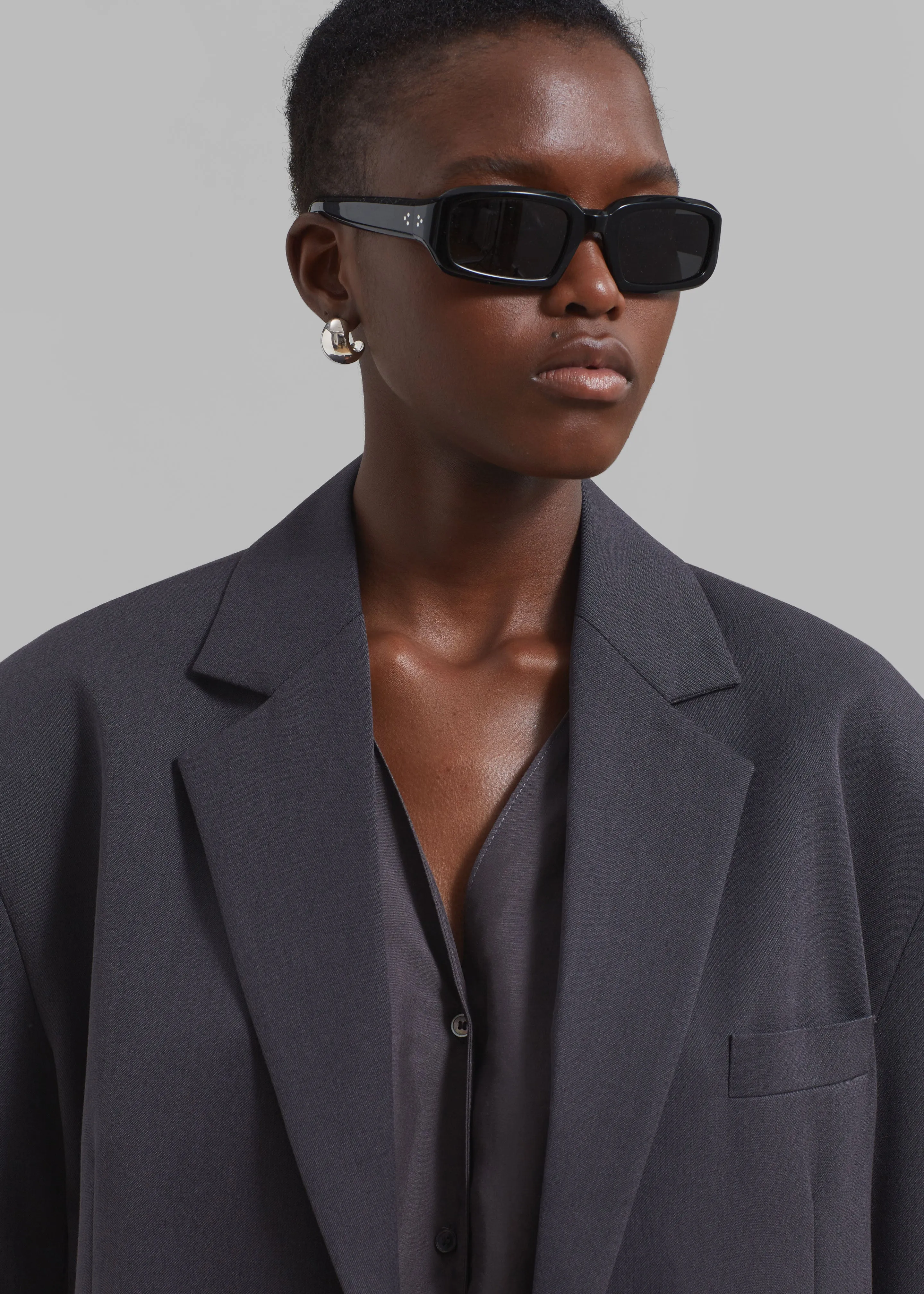 Wilma Blazer - Charcoal sold by Frankie Shop product image thumbnail 3