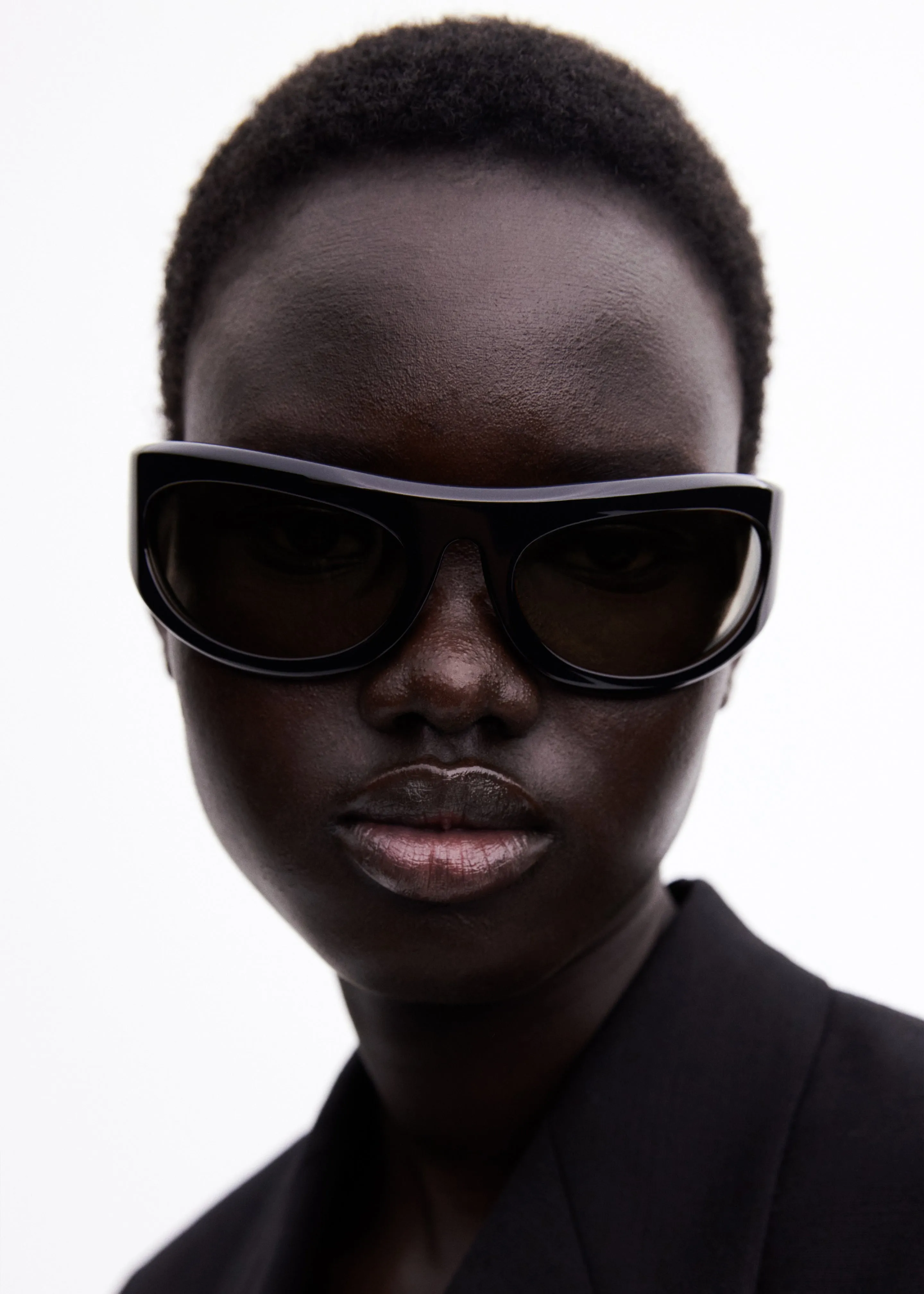 Port Tanger Safaa Sunglasses - Black Acetate/Black Lens sold by Frankie Shop product image thumbnail 4