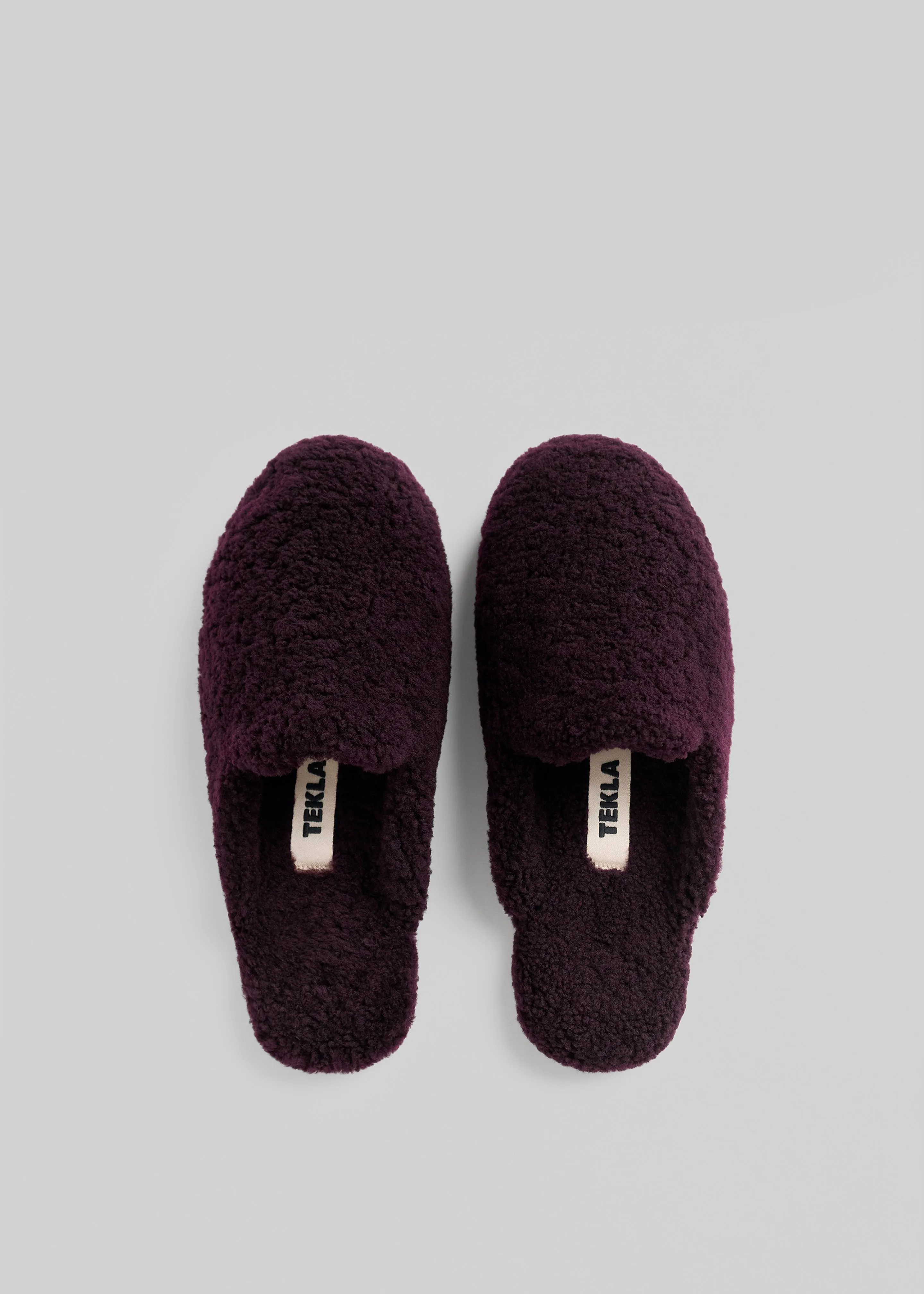 Tekla Home Slippers - Wine sold by Frankie Shop