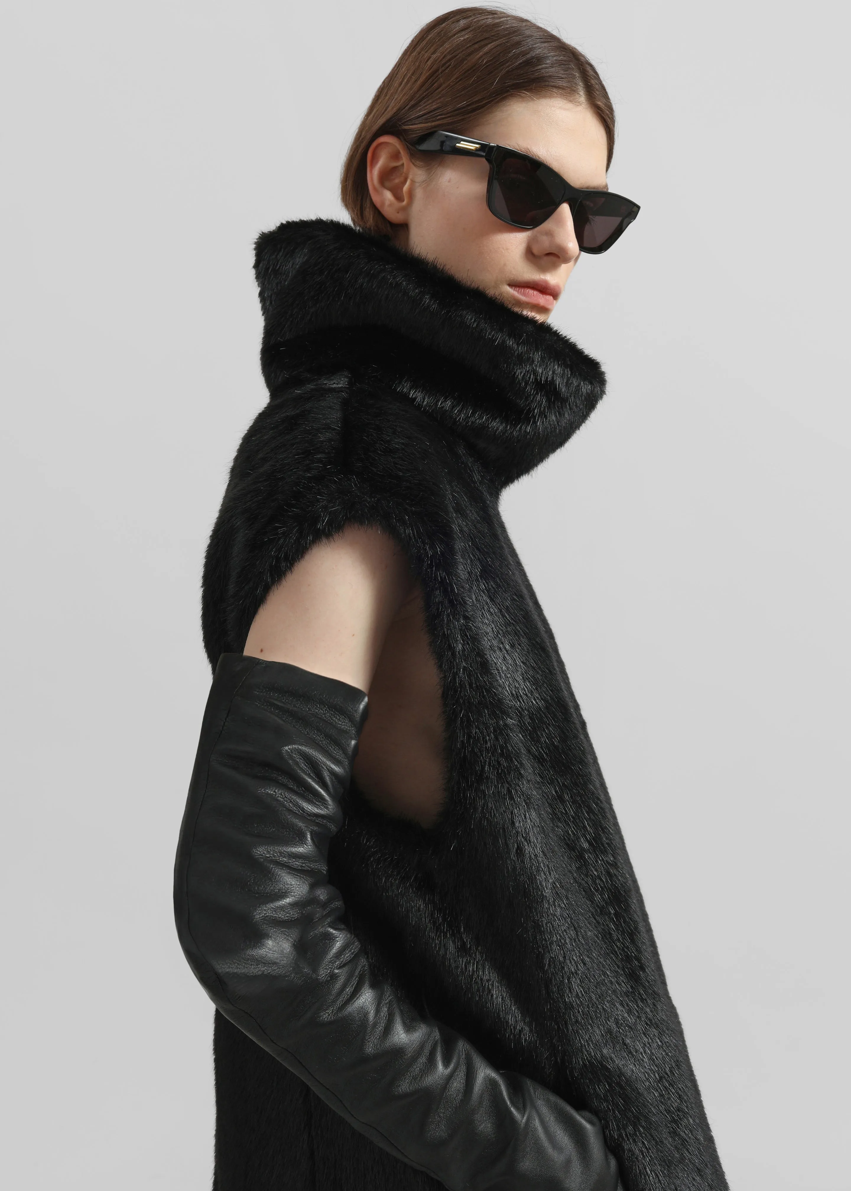 Blaire Funnel Neck Top - Black sold by Frankie Shop product image thumbnail 2