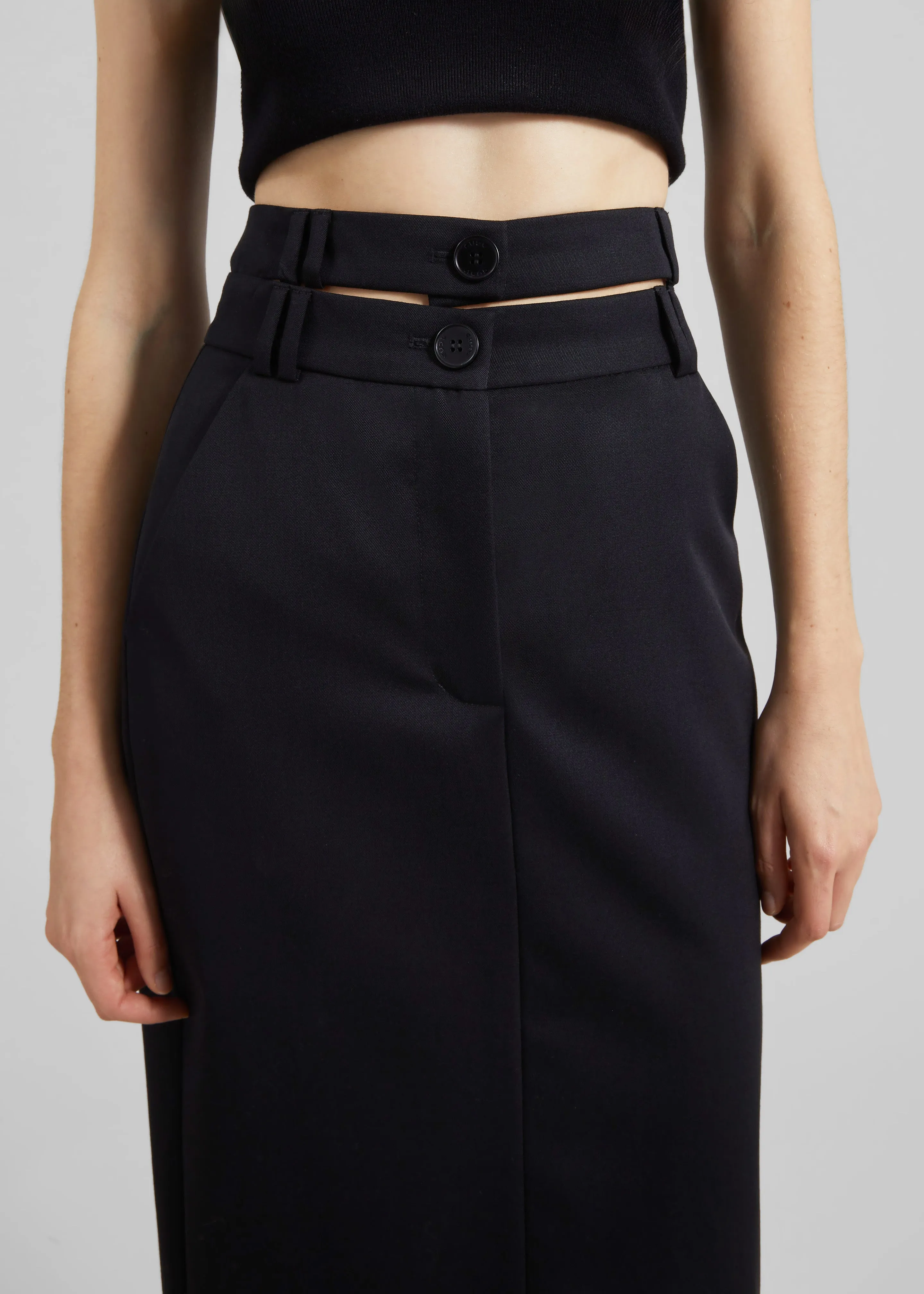 Gudu Skirt #04 - Black sold by Frankie Shop product image thumbnail 3