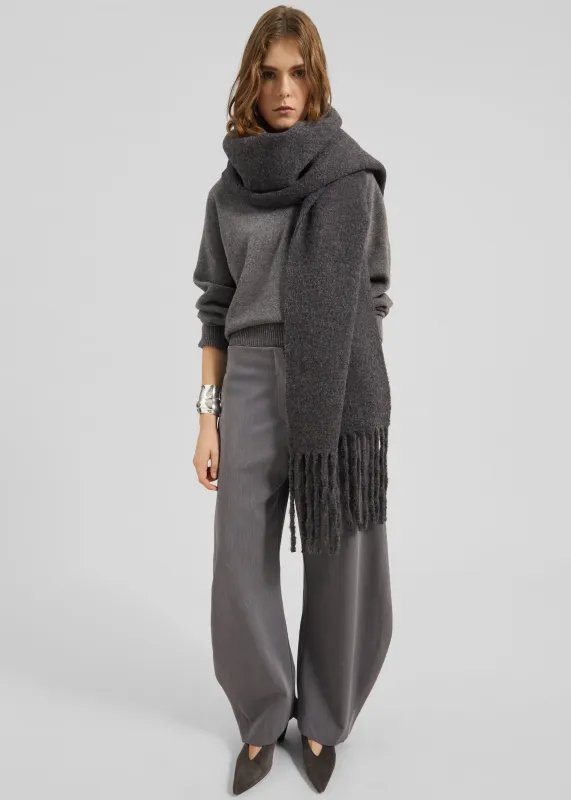 Vosges Barrel Leg Pants - Grey sold by Frankie Shop