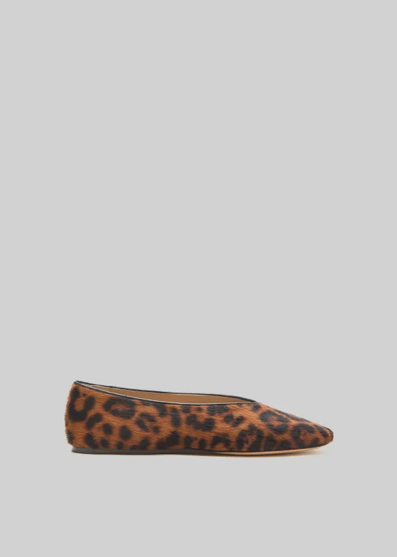Le Monde Beryl Regency Slippers - Leopard sold by Frankie Shop