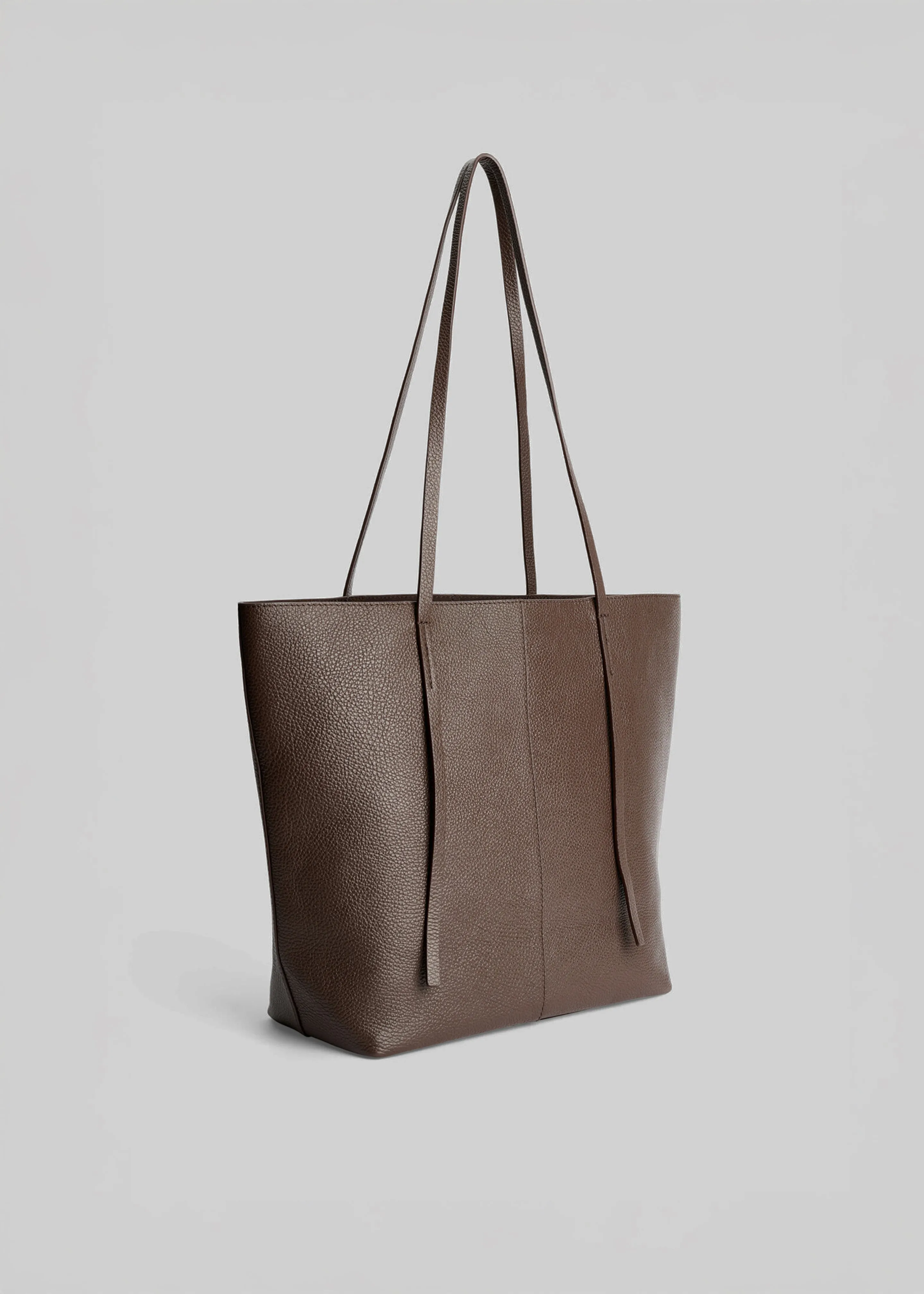 By Malene Birger Abilso Leather Tote Bag - Carafe sold by Frankie Shop product image thumbnail 3