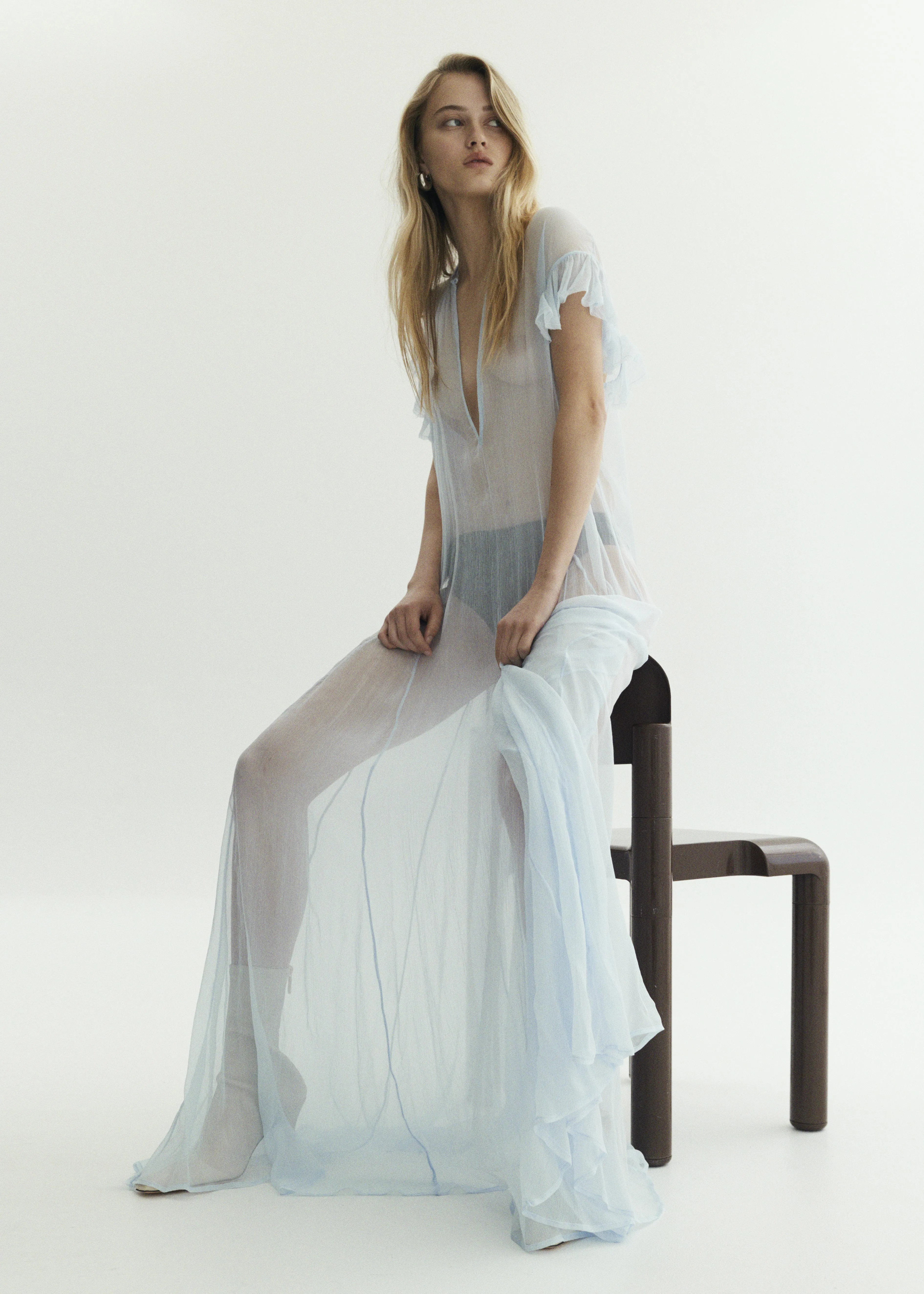 Matin Varese Full Length Dress - Iris sold by Frankie Shop
