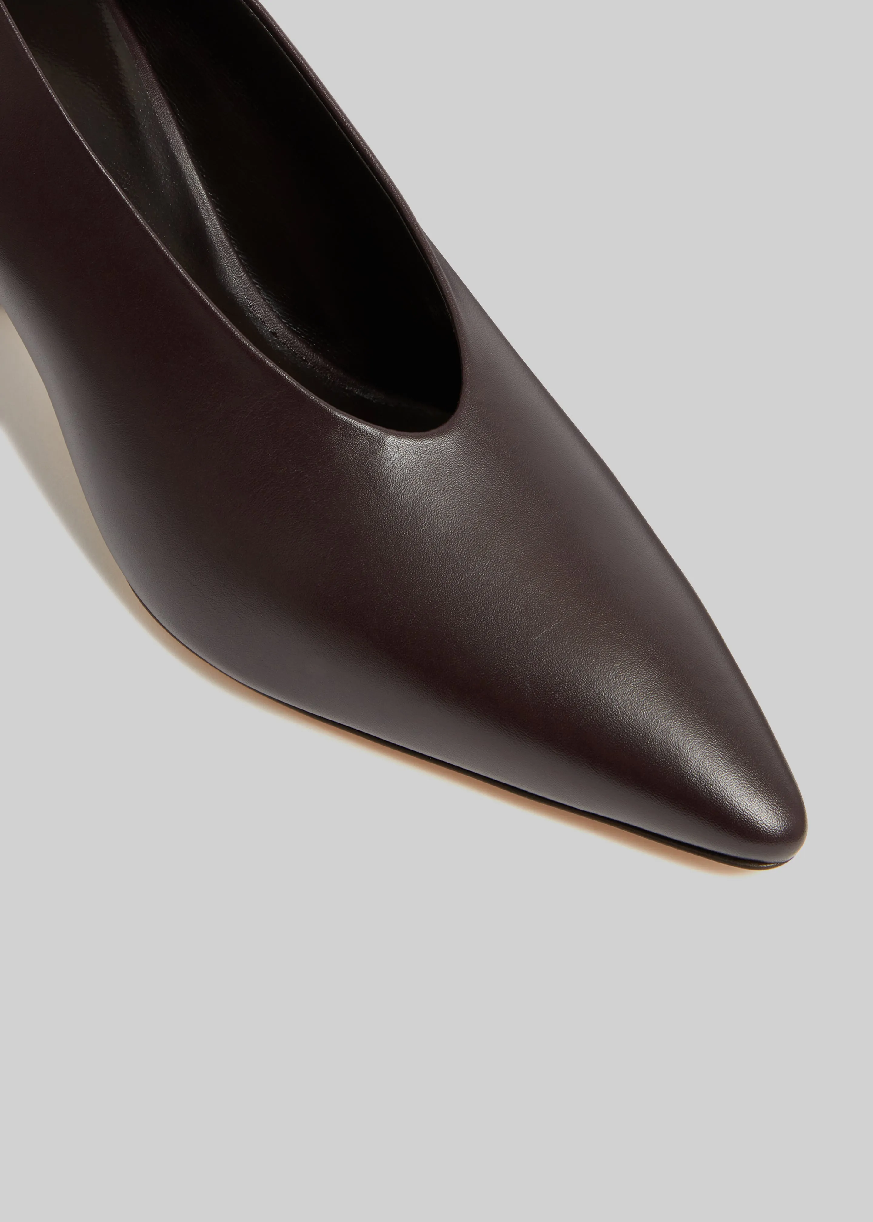 Le Monde Beryl Victoria Decolette Wedges - Plum sold by Frankie Shop product image thumbnail 3