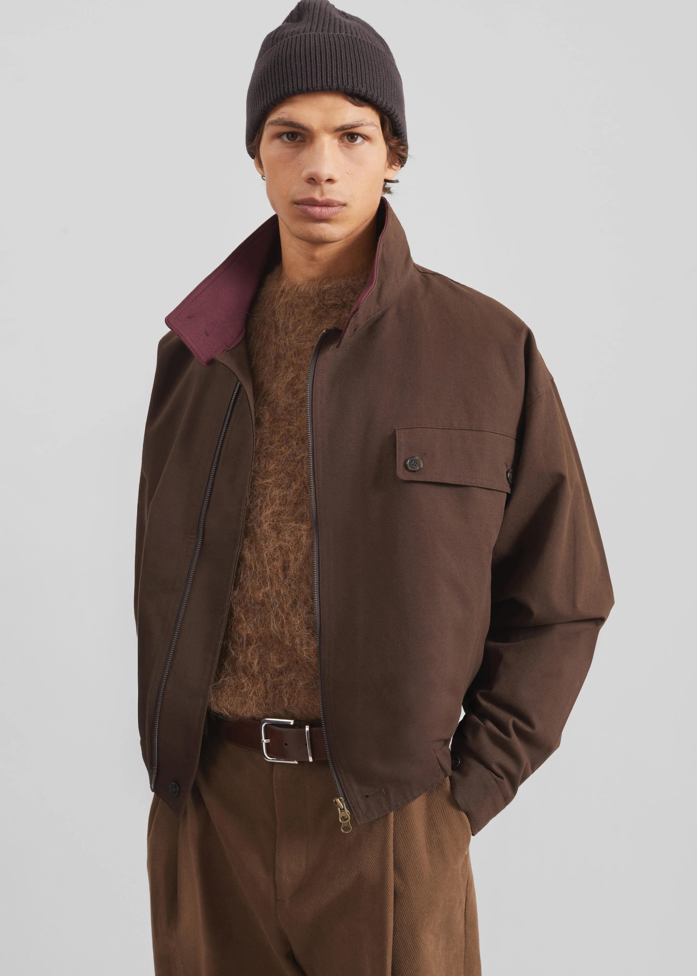 Holt Work Jacket - Brown sold by Frankie Shop product image thumbnail 3