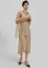 Peri Sheer Midi Skirt - Desert Sand sold by Frankie Shop