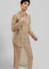 Peri Sheer Midi Skirt - Desert Sand sold by Frankie Shop
