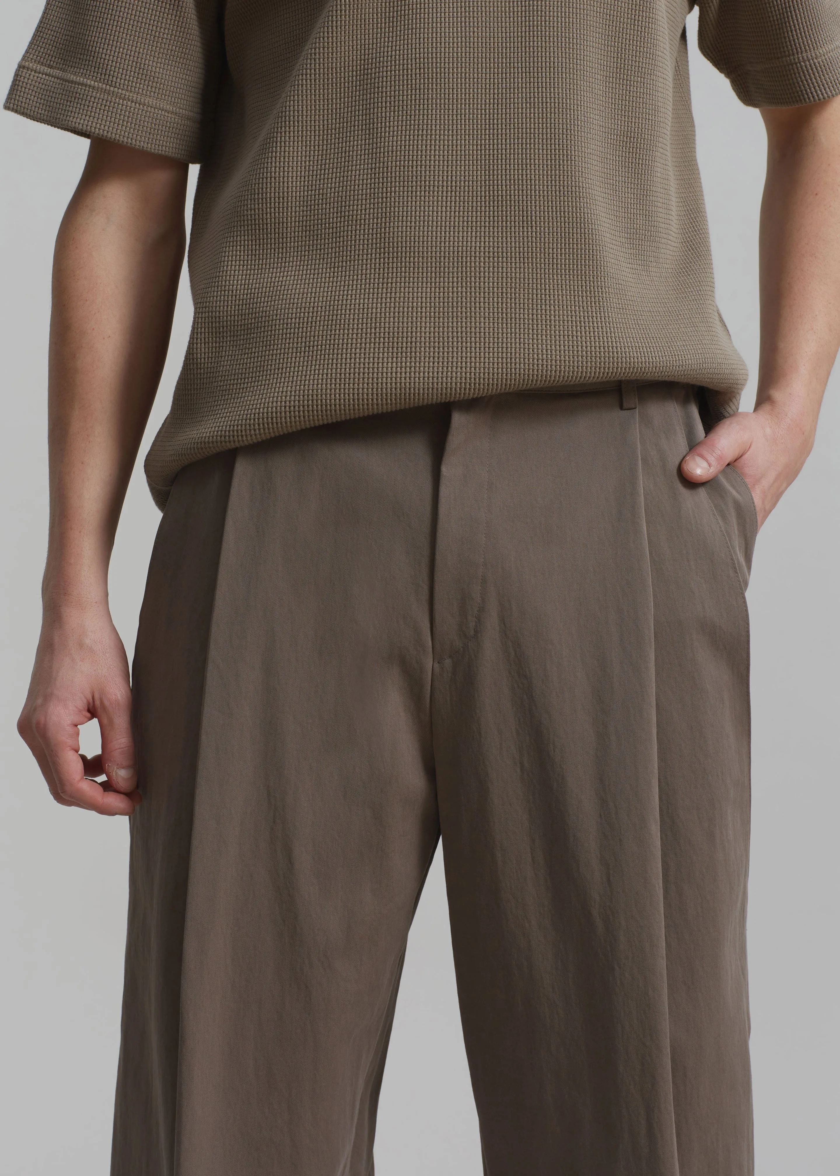 Brandon Trousers - Brown sold by Frankie Shop product image thumbnail 2