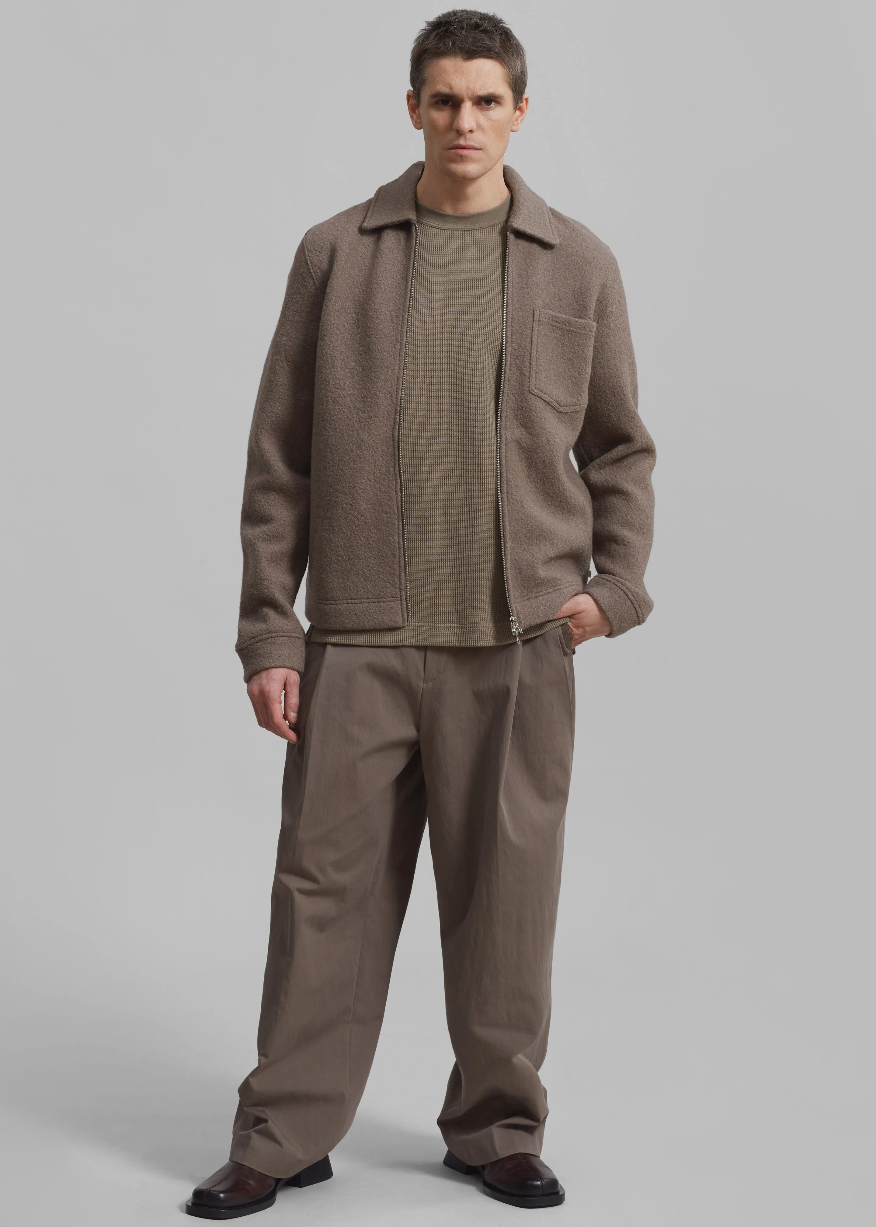Brandon Trousers - Brown sold by Frankie Shop product image thumbnail 5