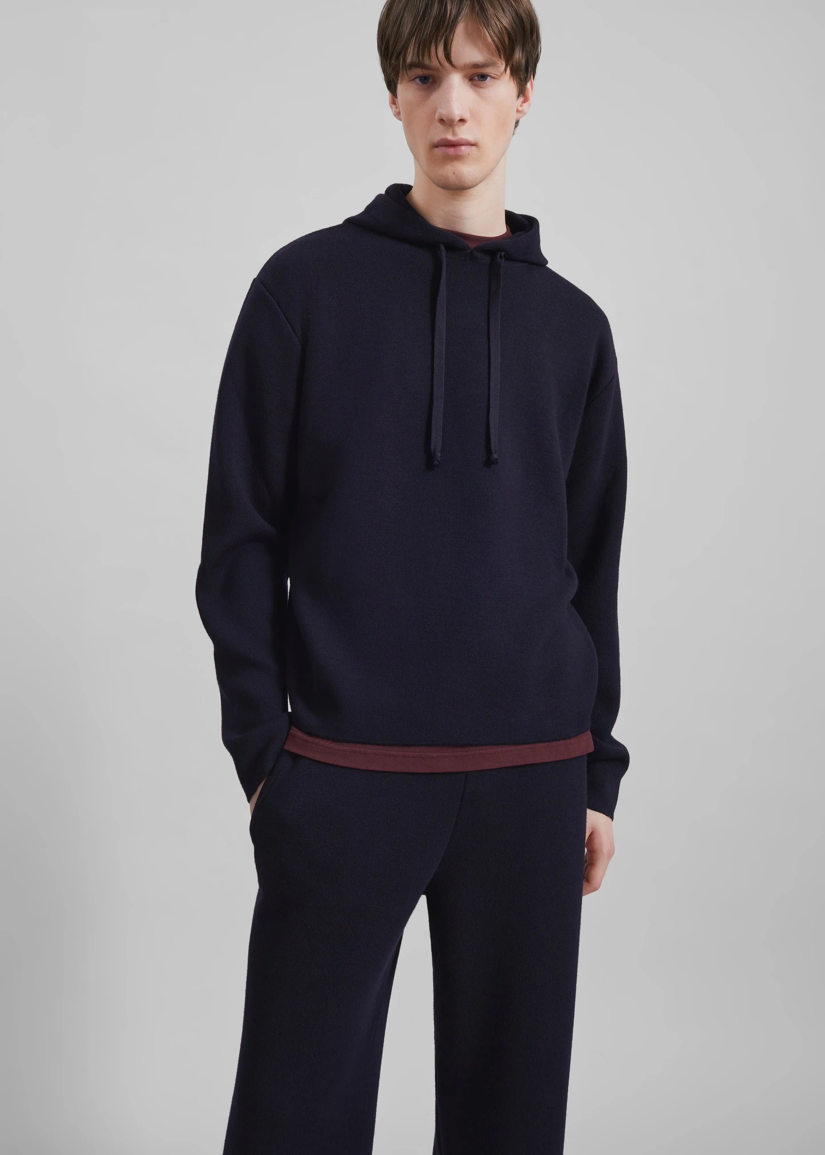 Covert Hoodie - Navy sold by Frankie Shop product image thumbnail 4