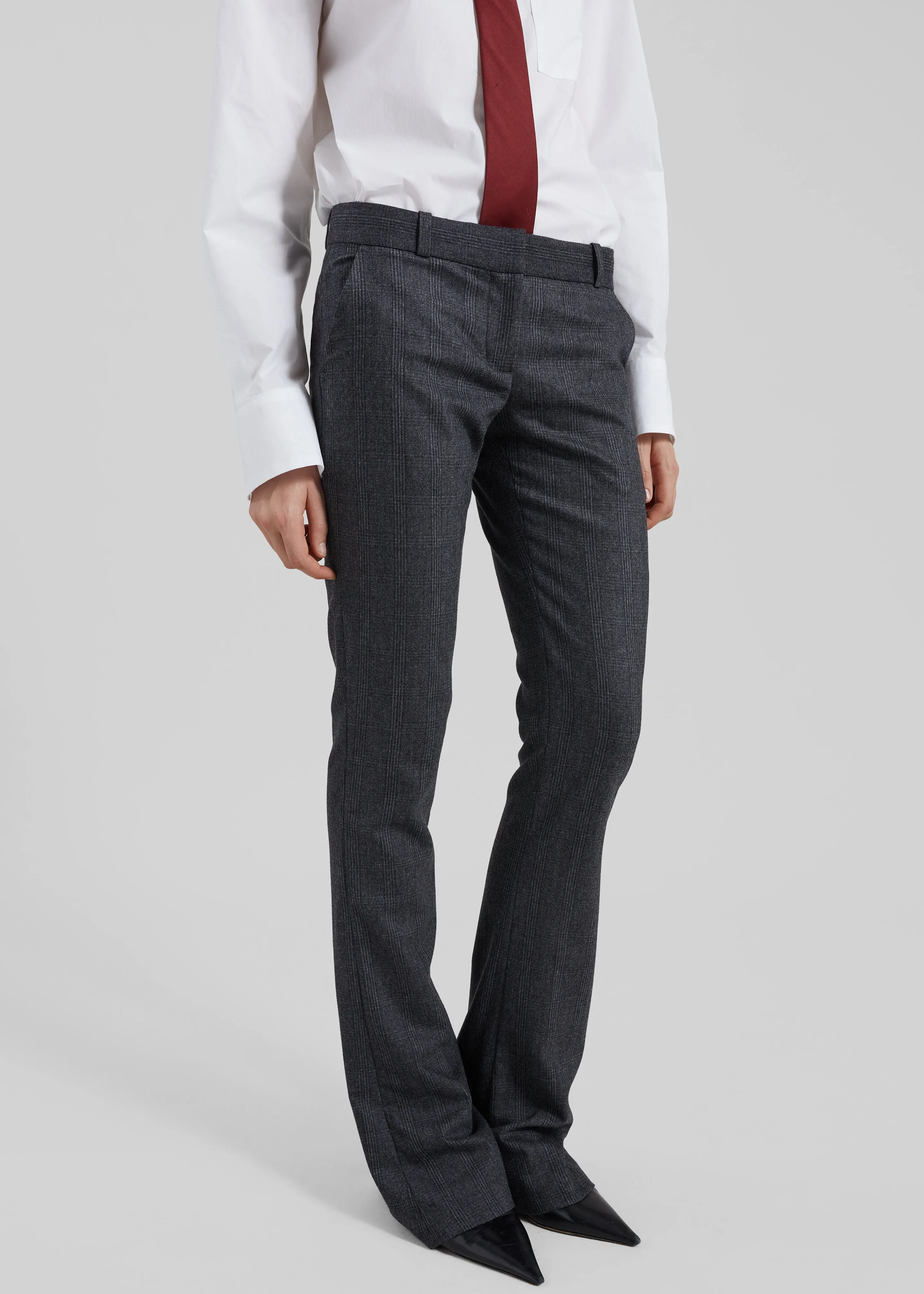 Coperni Low Waisted Pants - Grey sold by Frankie Shop product image thumbnail 4