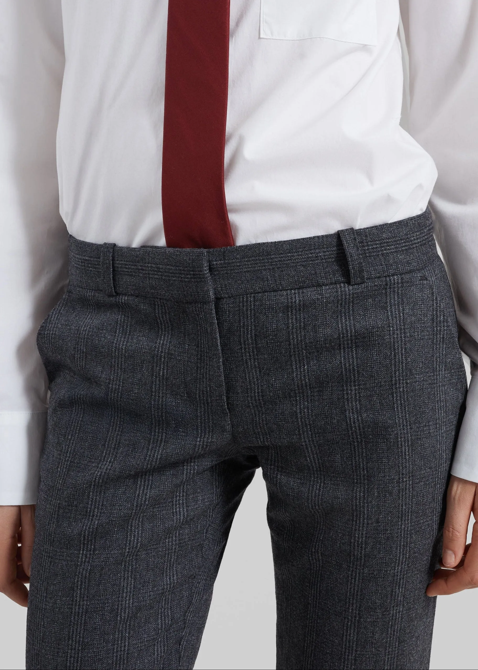 Coperni Low Waisted Pants - Grey sold by Frankie Shop product image thumbnail 3