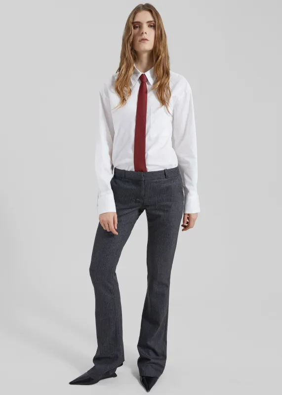 Coperni Low Waisted Pants - Grey sold by Frankie Shop