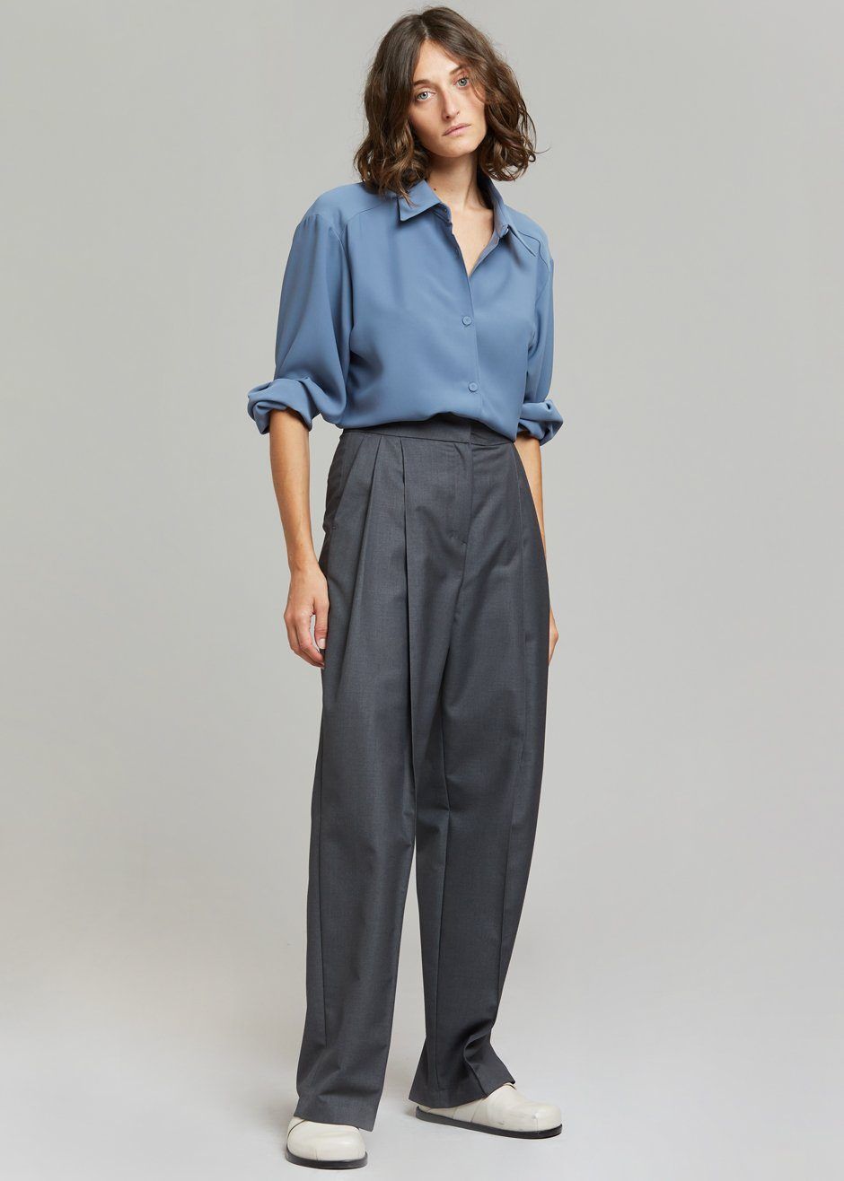Cyril Trousers - Asphalt sold by Frankie Shop product image thumbnail 2
