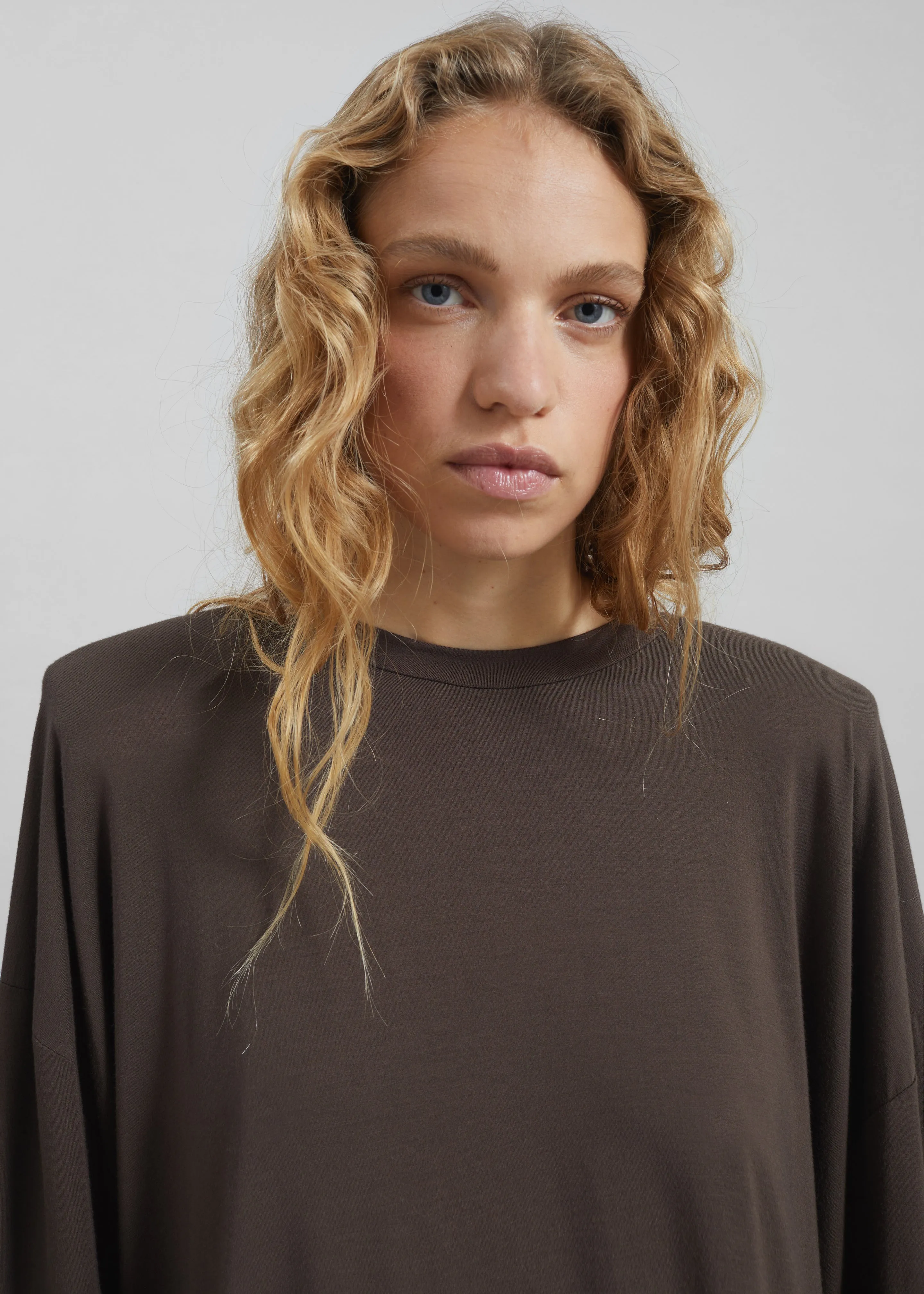 Ravvi Soft Padded Top - Brown sold by Frankie Shop product image thumbnail 4