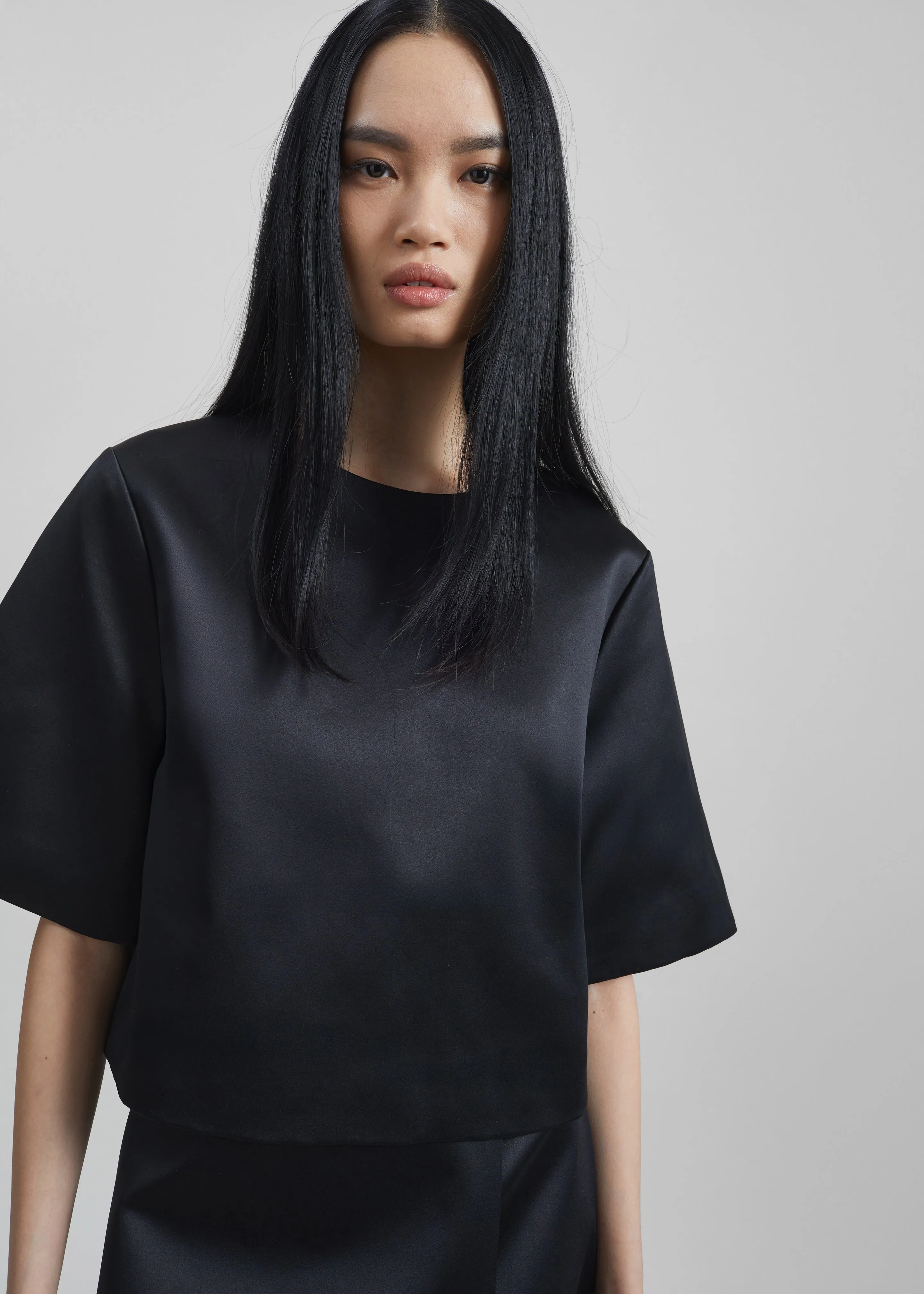 By Malene Birger Hania Top - Black sold by Frankie Shop product image thumbnail 2