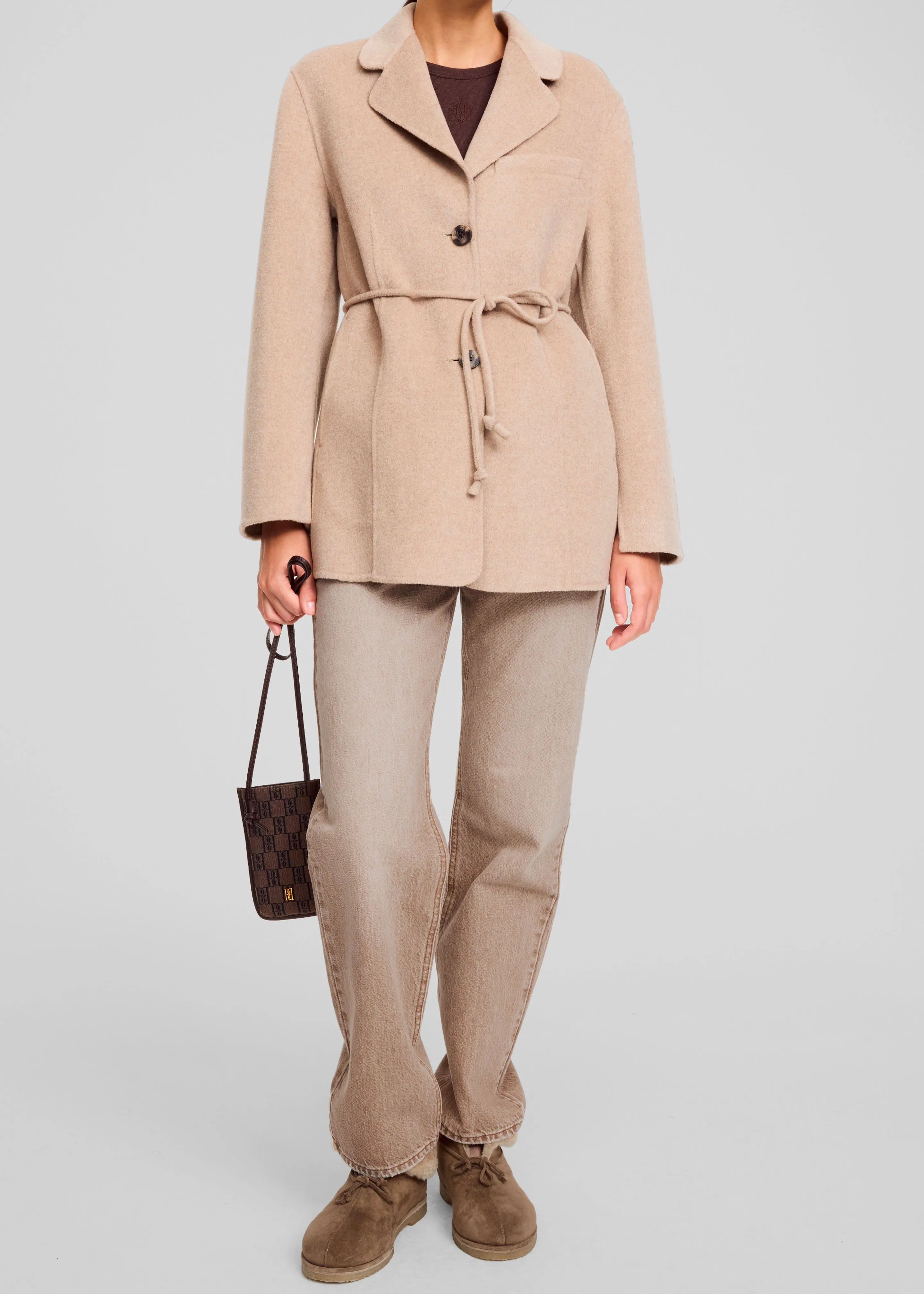 By Malene Birger Romma Shearling Boots - Tobacco Brown sold by Frankie Shop product image thumbnail 2