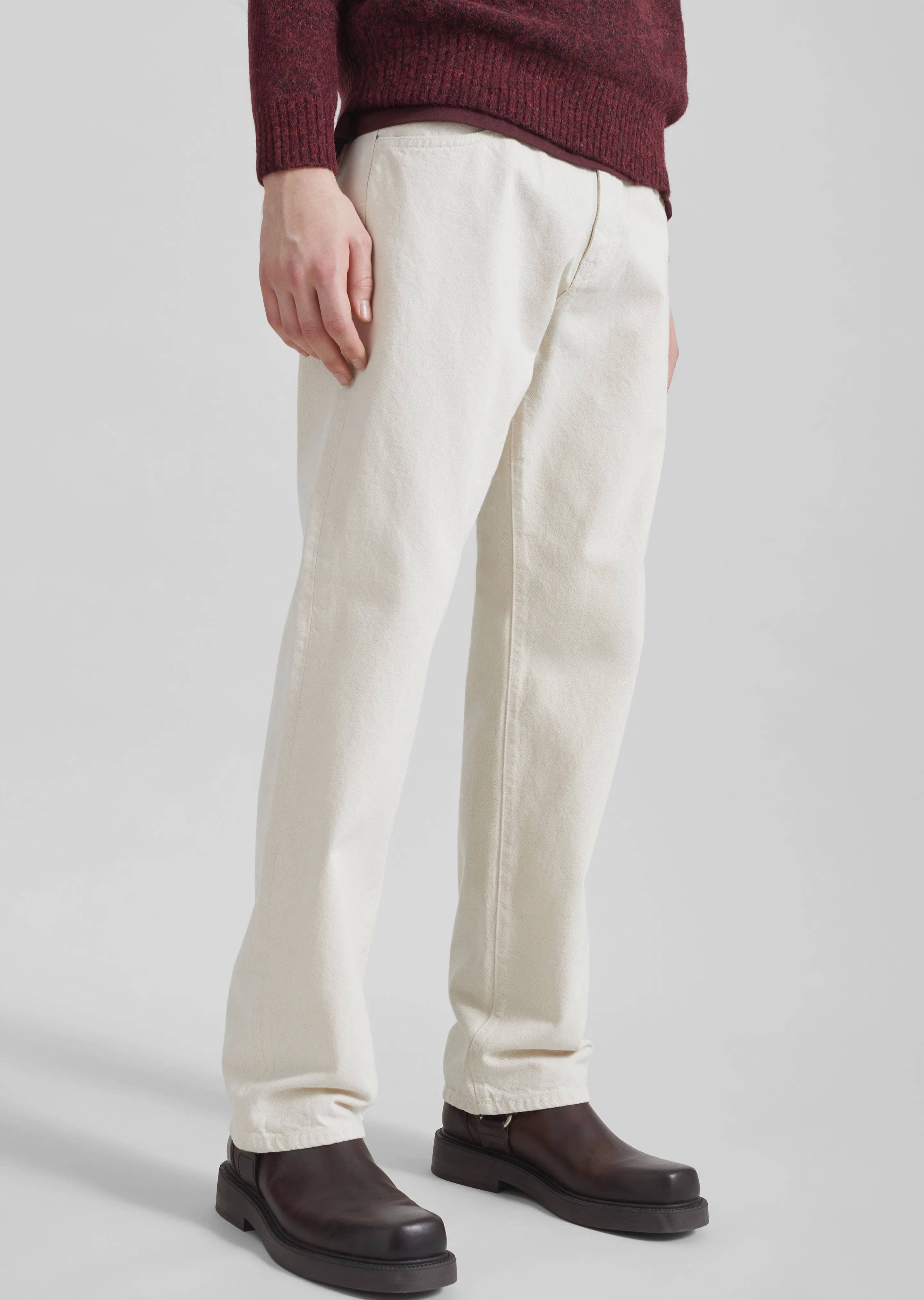 Amish Supplies James Jeans - Ecru sold by Frankie Shop product image thumbnail 4