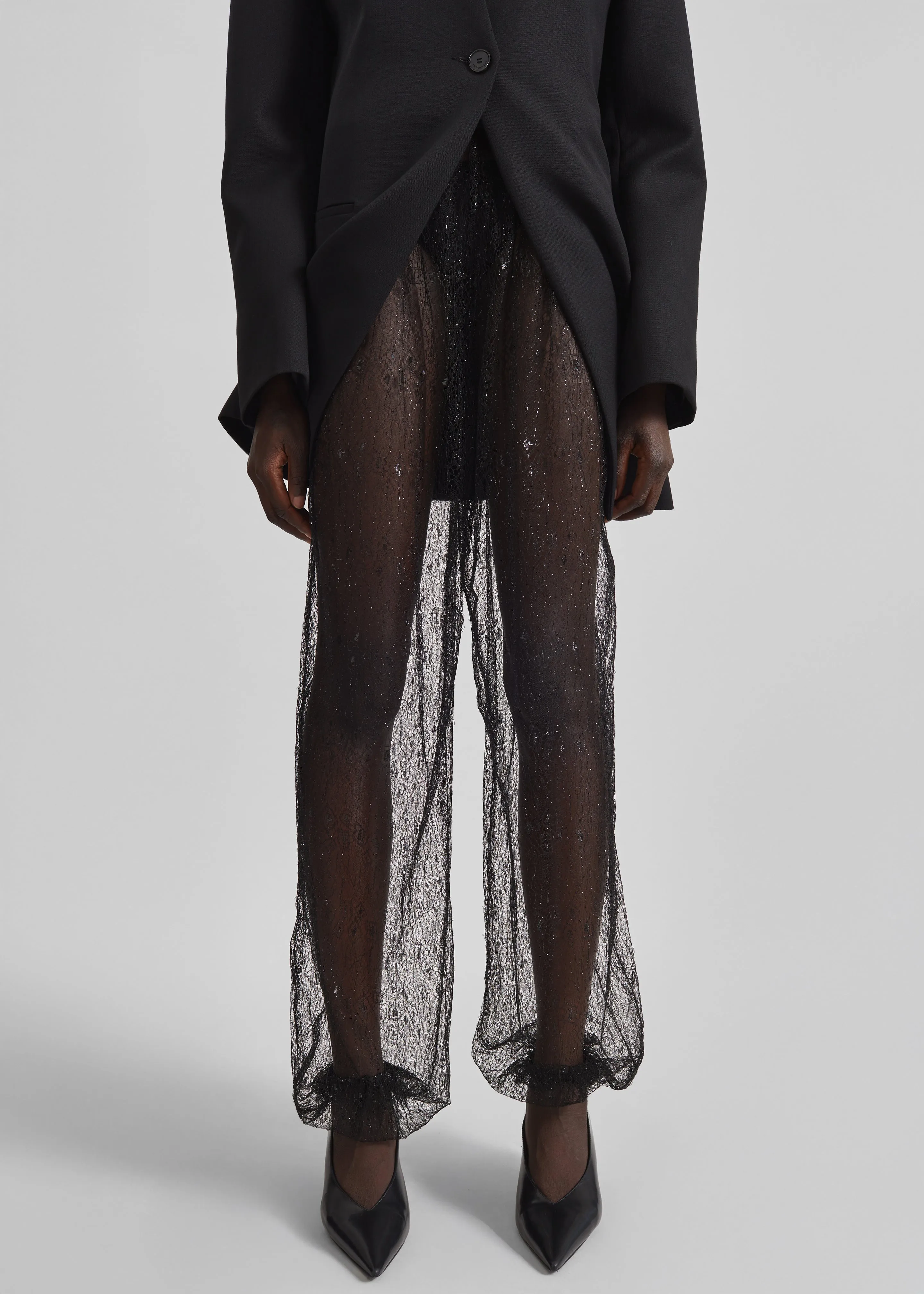 Orissa Lace Balloon Pants - Black sold by Frankie Shop product image thumbnail 2