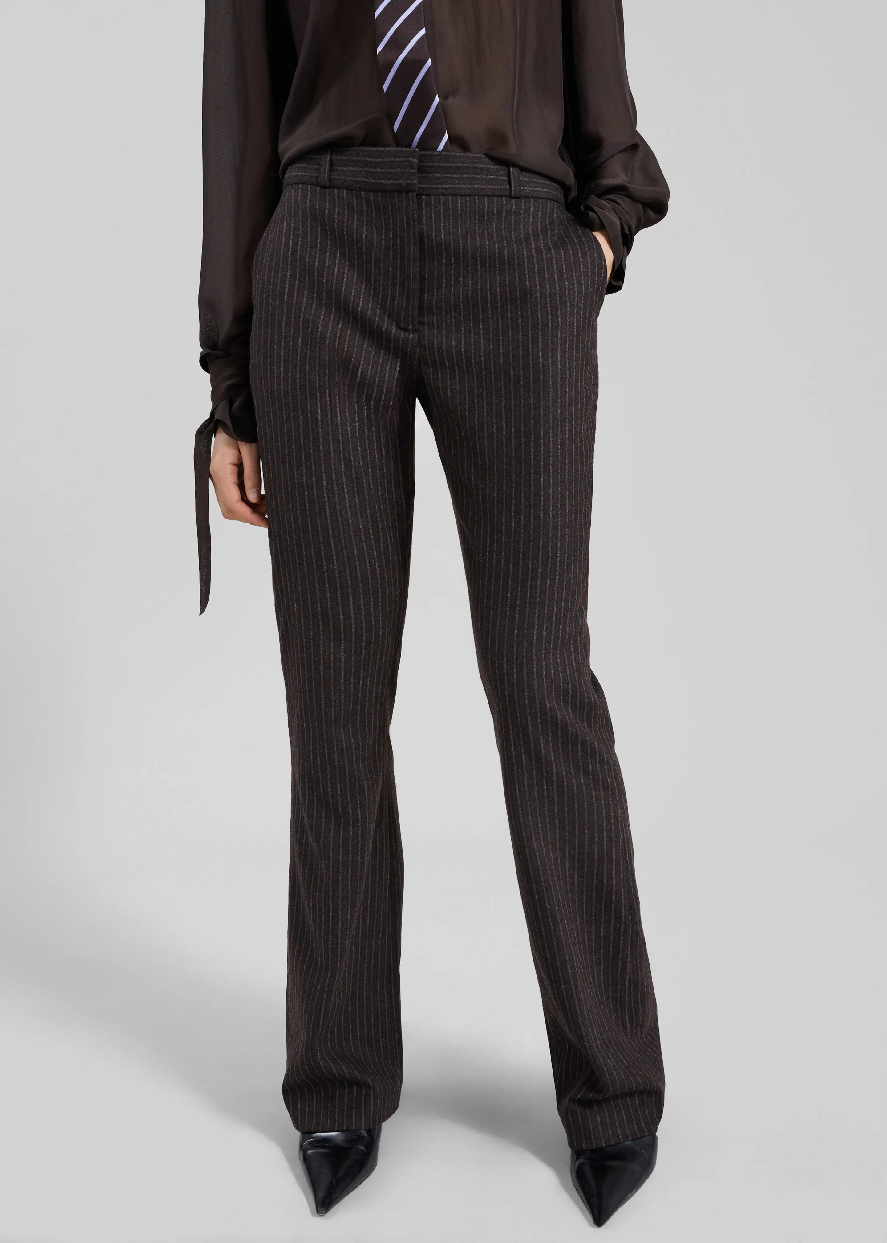 Coperni Boyfriend Pants - Brown sold by Frankie Shop product image thumbnail 2