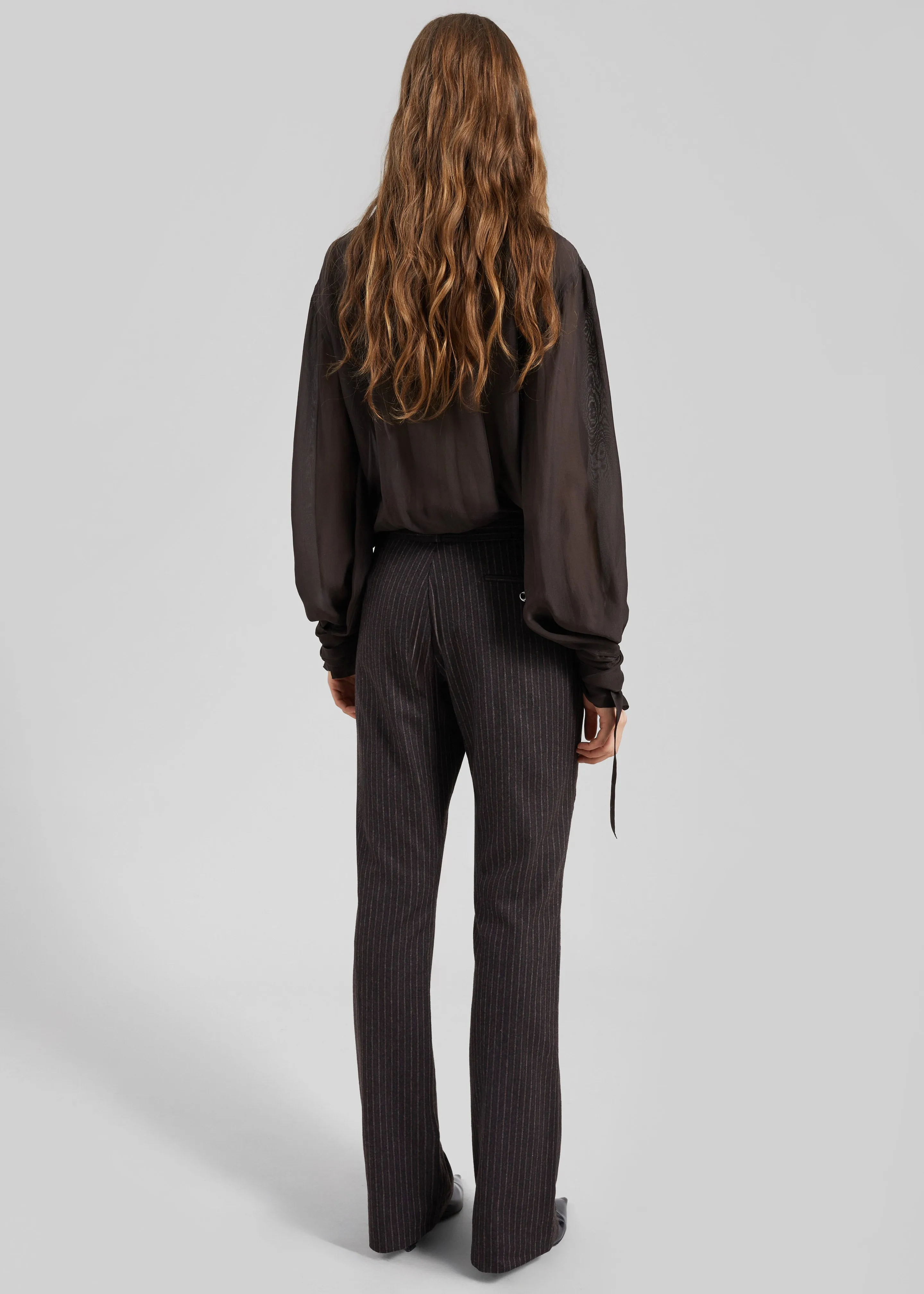 Coperni Boyfriend Pants - Brown sold by Frankie Shop product image thumbnail 5