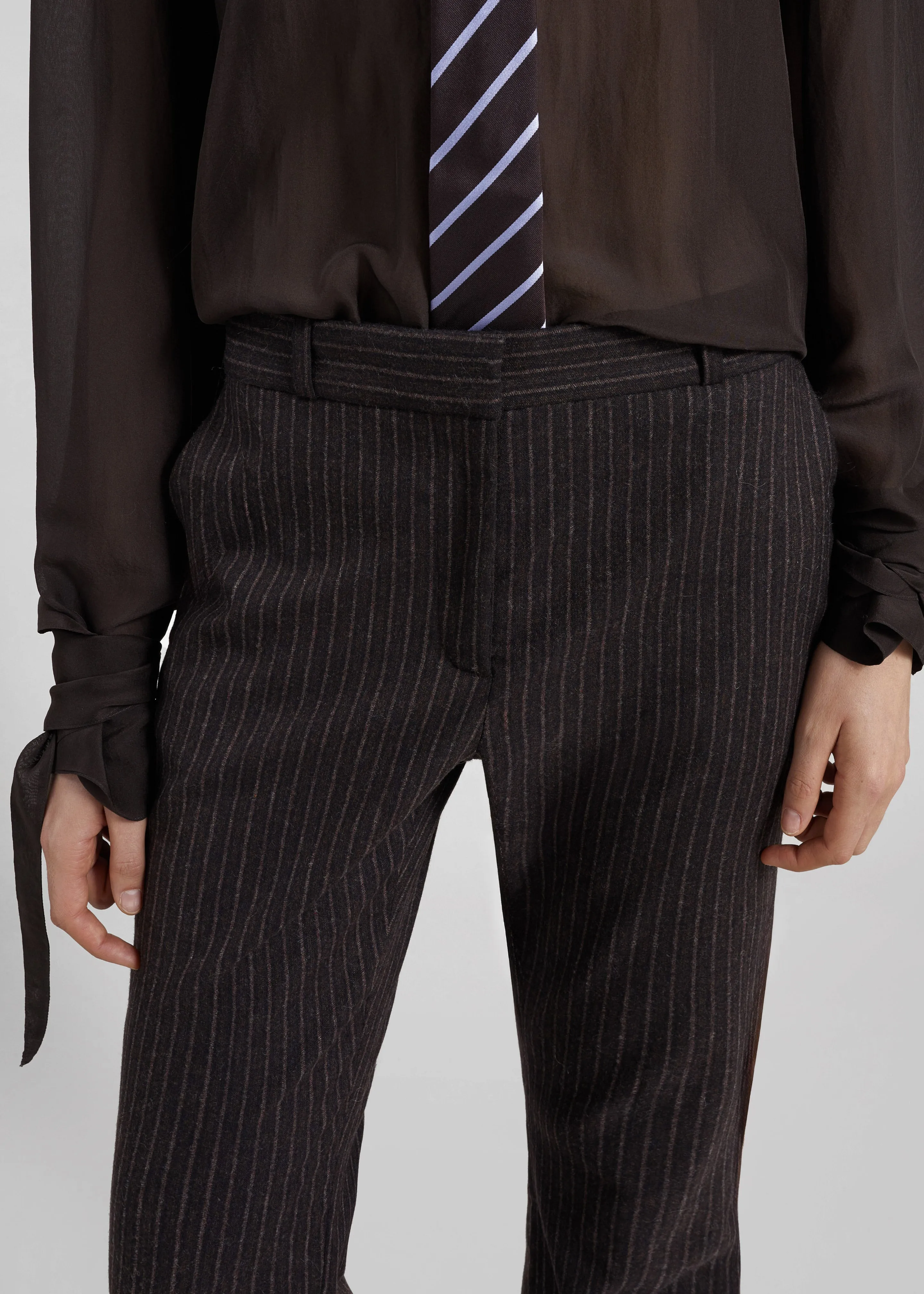 Coperni Boyfriend Pants - Brown sold by Frankie Shop product image thumbnail 3