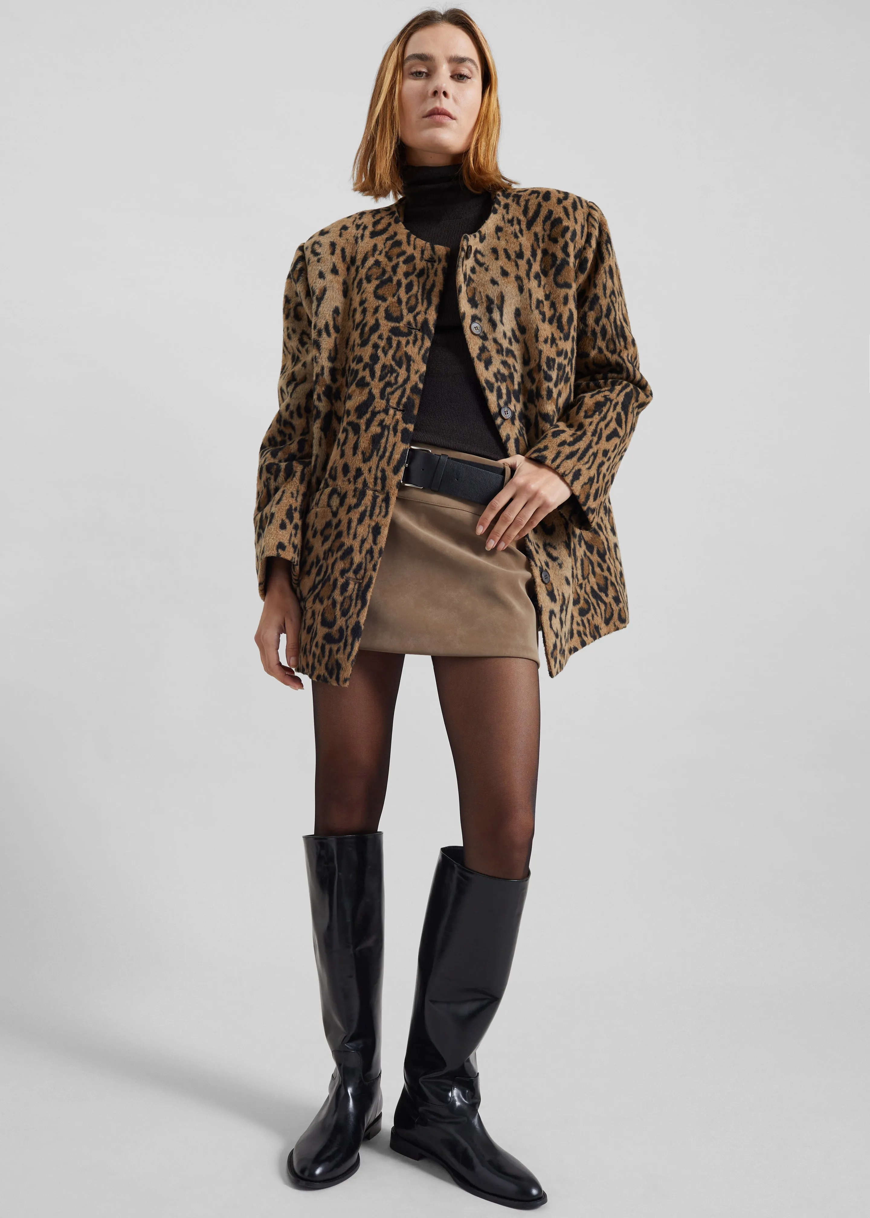 Arosa Belted Mini Skirt - Beige sold by Frankie Shop product image thumbnail 5