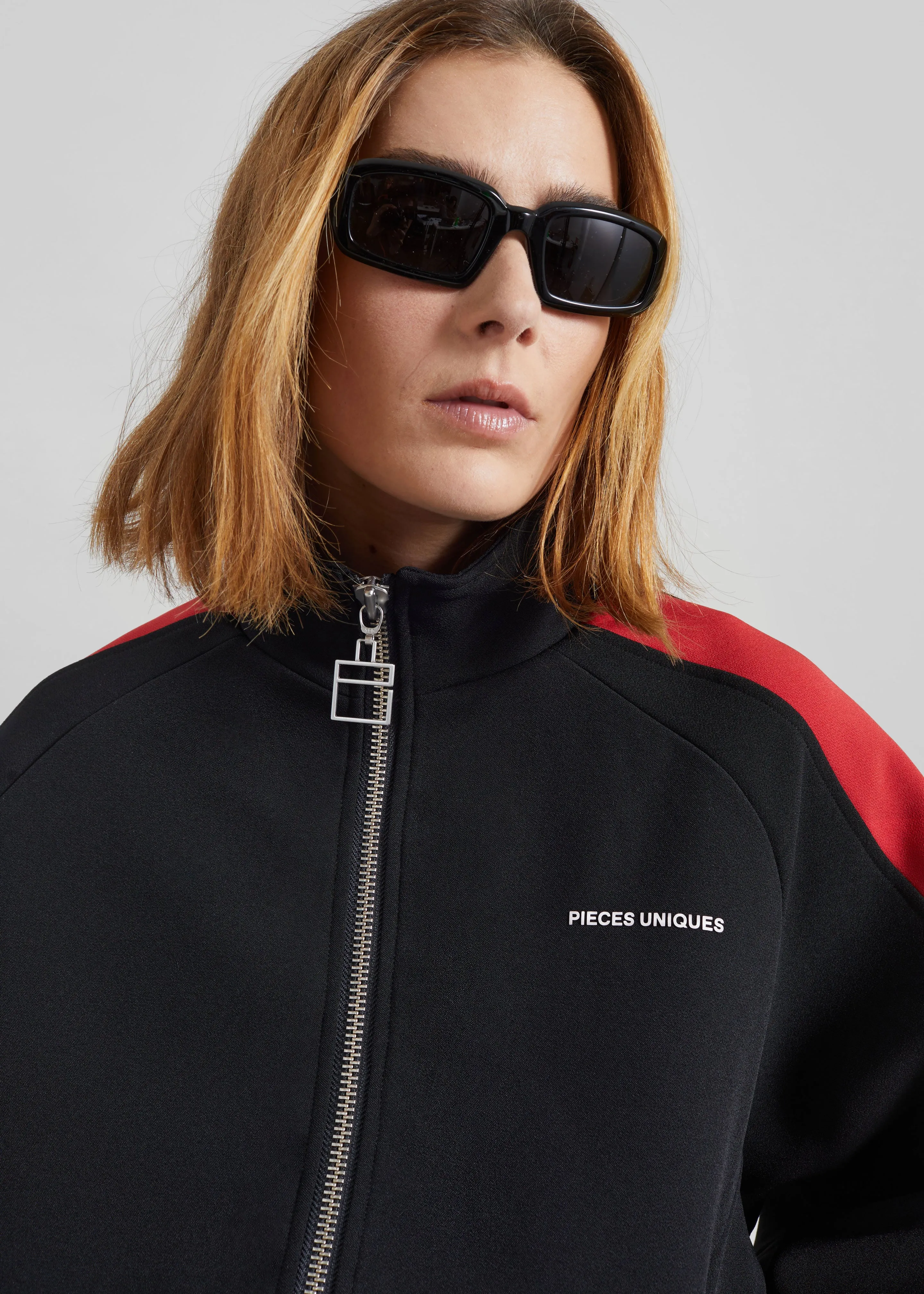 Pieces Uniques The Zayn Track Jacket - Black sold by Frankie Shop product image thumbnail 5