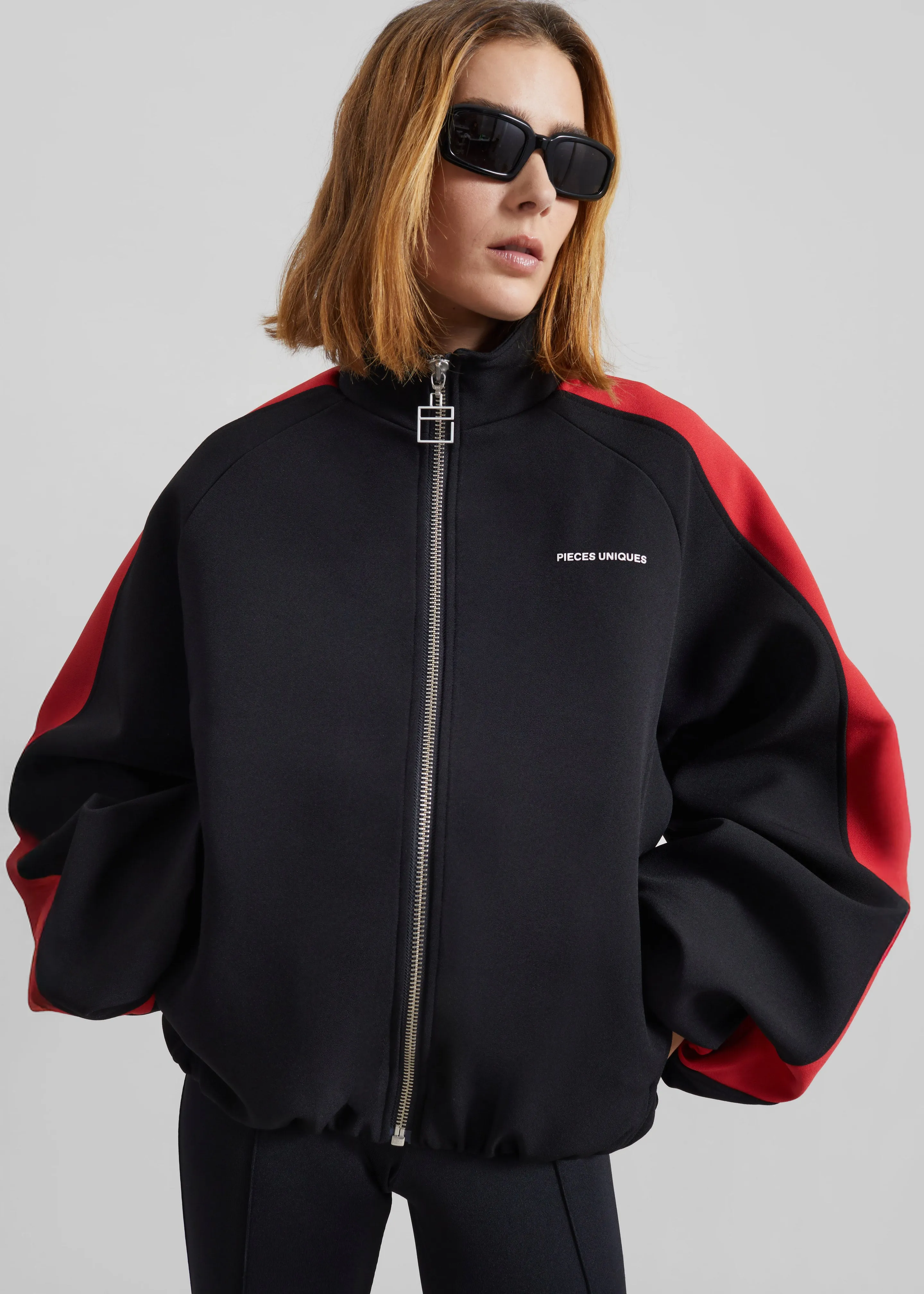 Pieces Uniques The Zayn Track Jacket - Black sold by Frankie Shop product image thumbnail 4