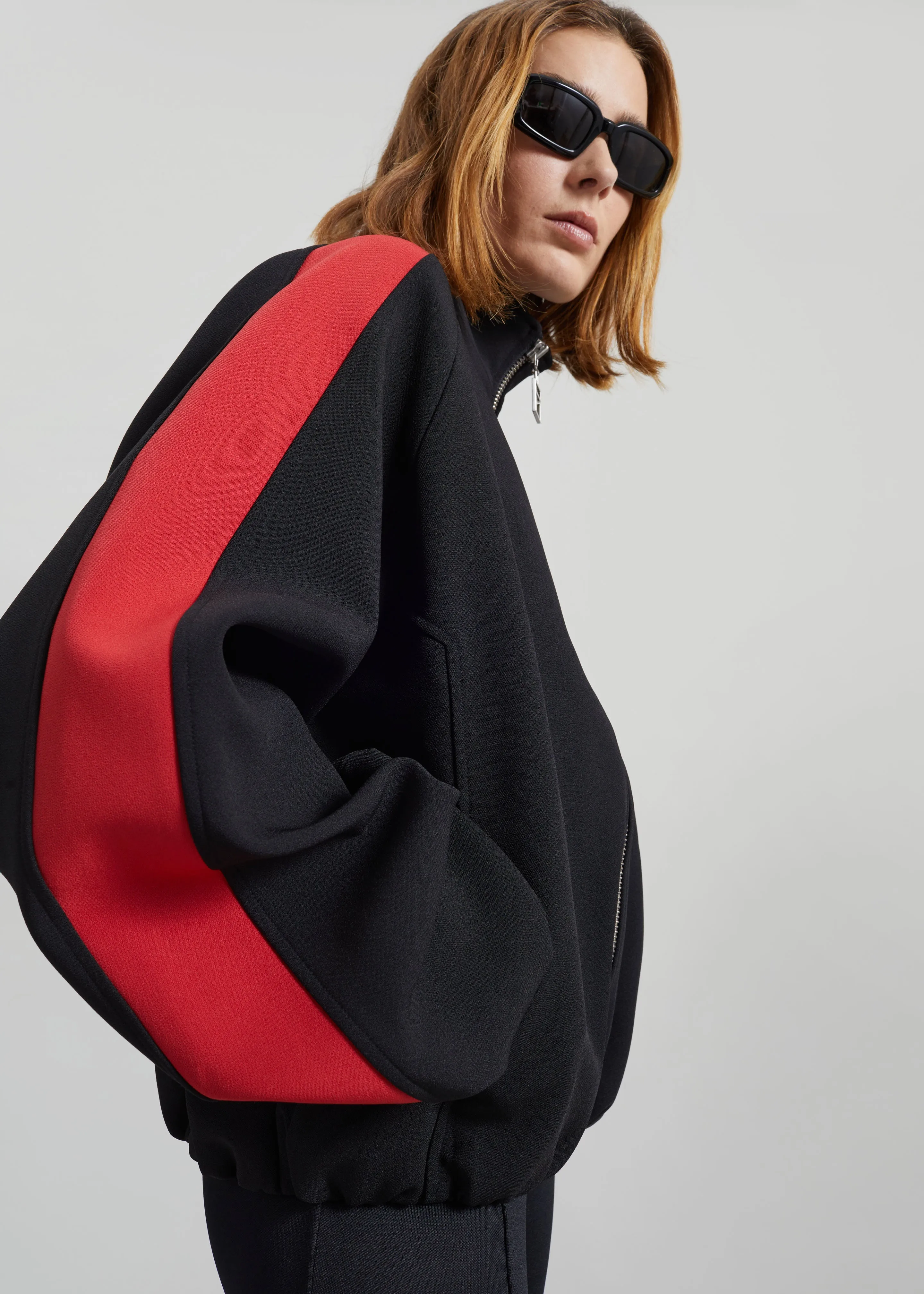 Pieces Uniques The Zayn Track Jacket - Black sold by Frankie Shop