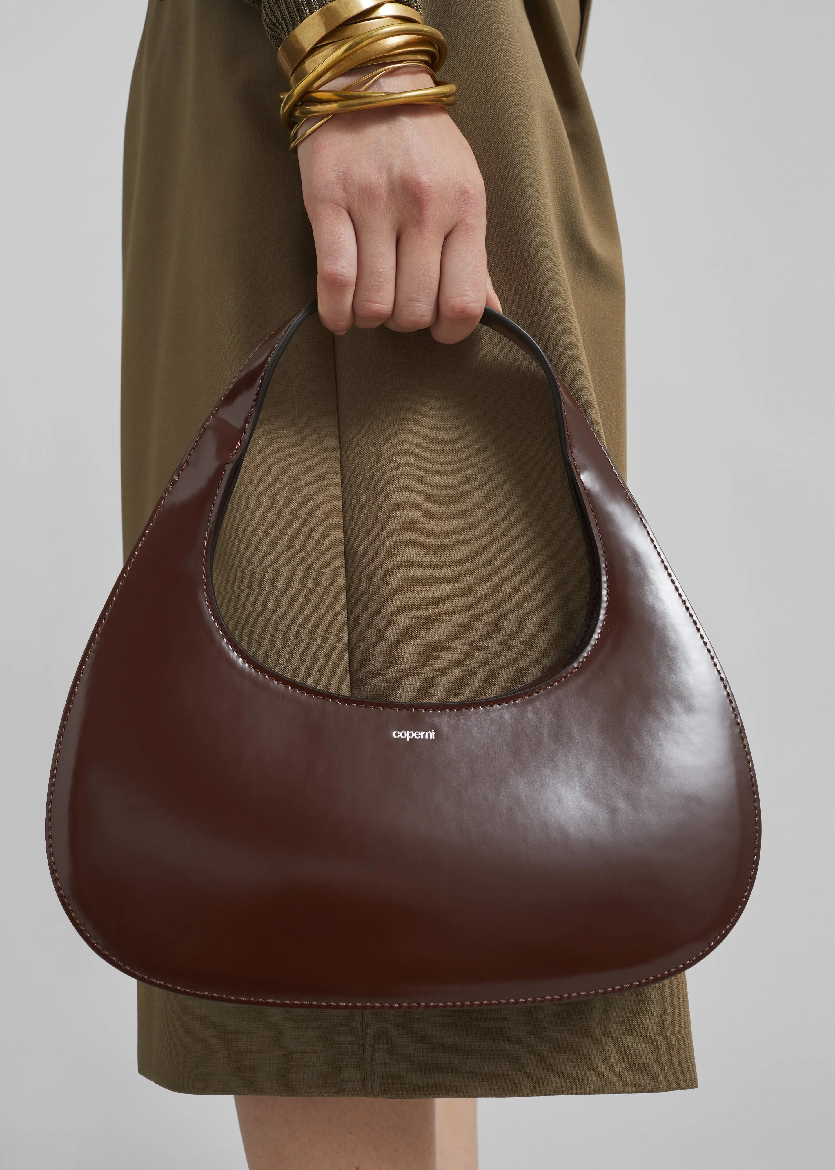 Coperni Loop Swipe Bag - Brown sold by Frankie Shop product image thumbnail 2
