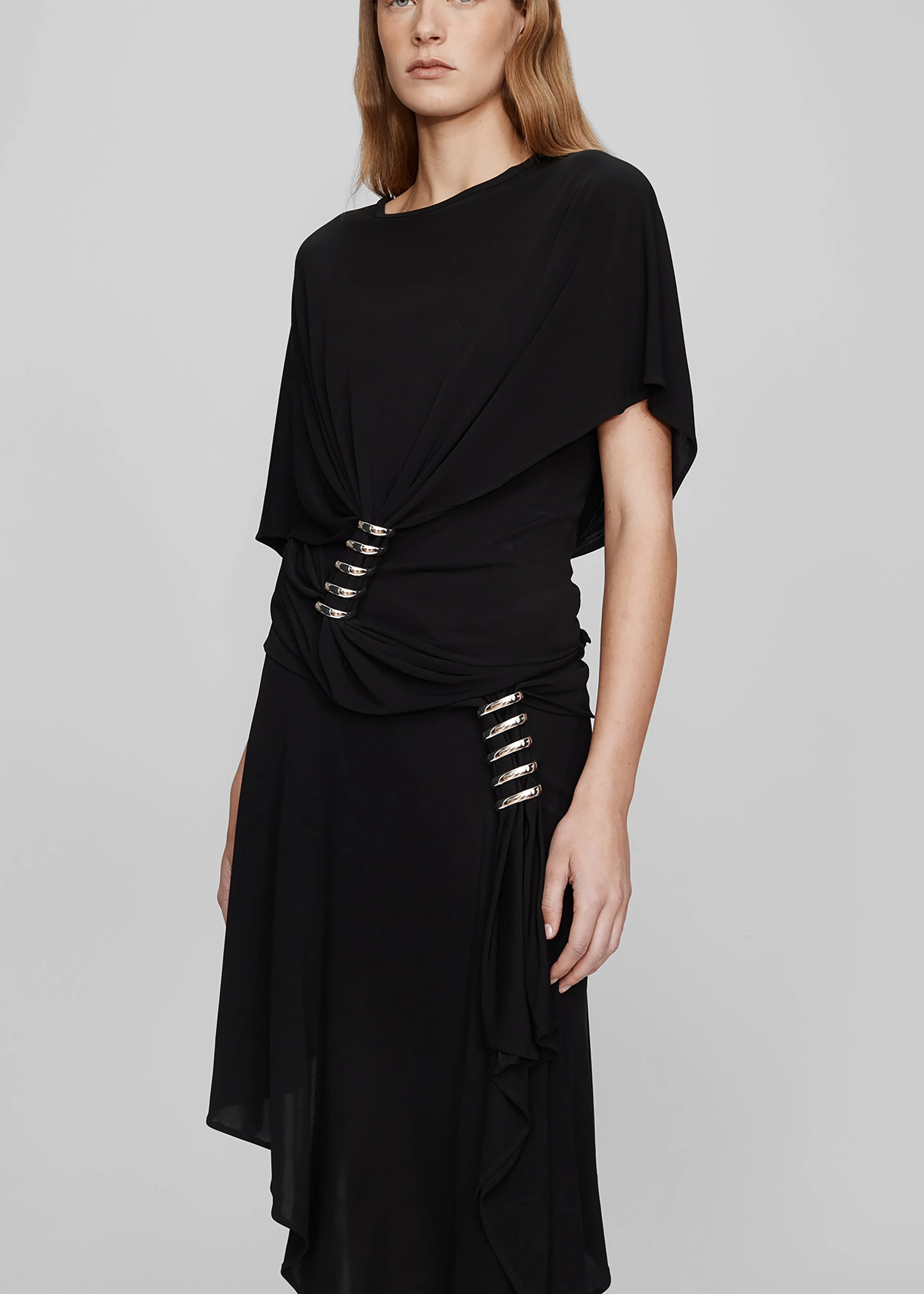 Christopher Esber Coiled Jersey Skirt - Black sold by Frankie Shop product image thumbnail 4