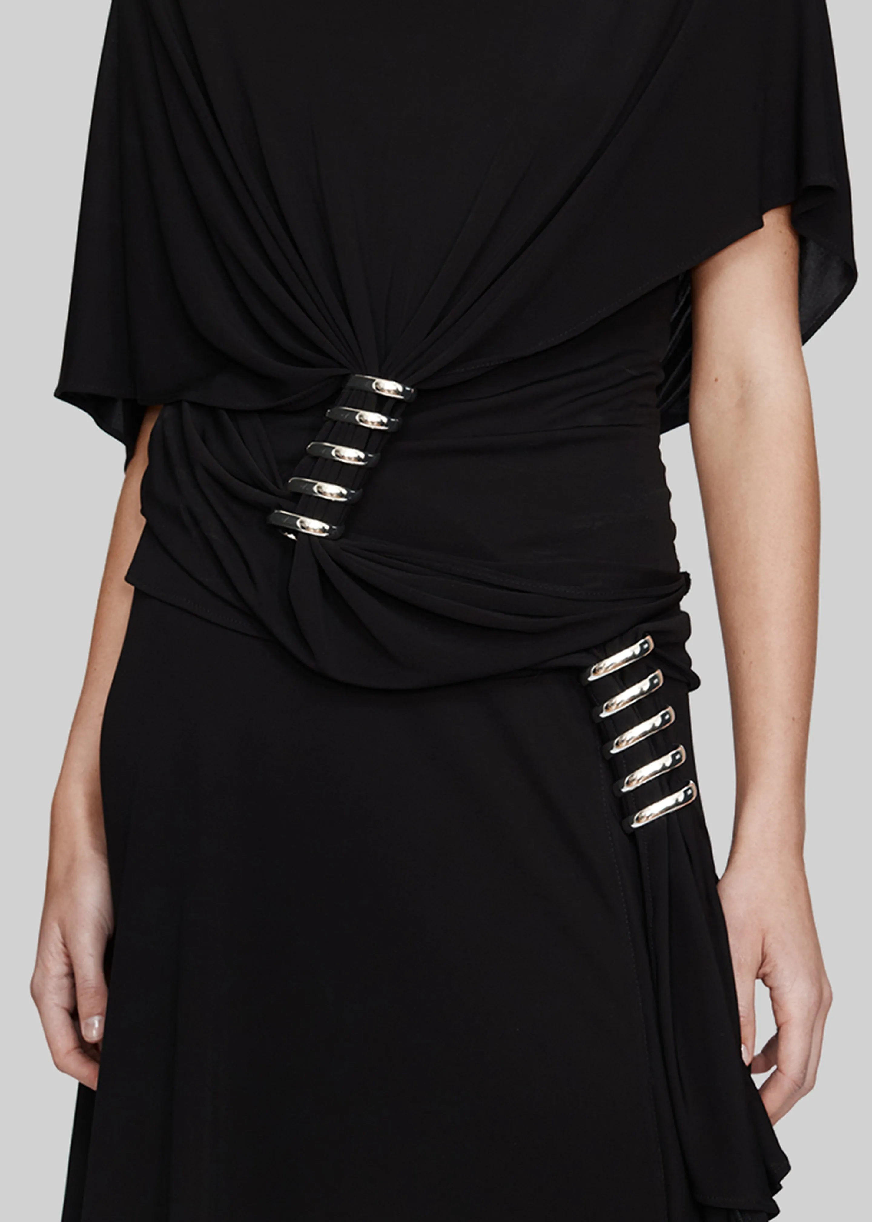 Christopher Esber Coiled Jersey Skirt - Black sold by Frankie Shop product image thumbnail 3