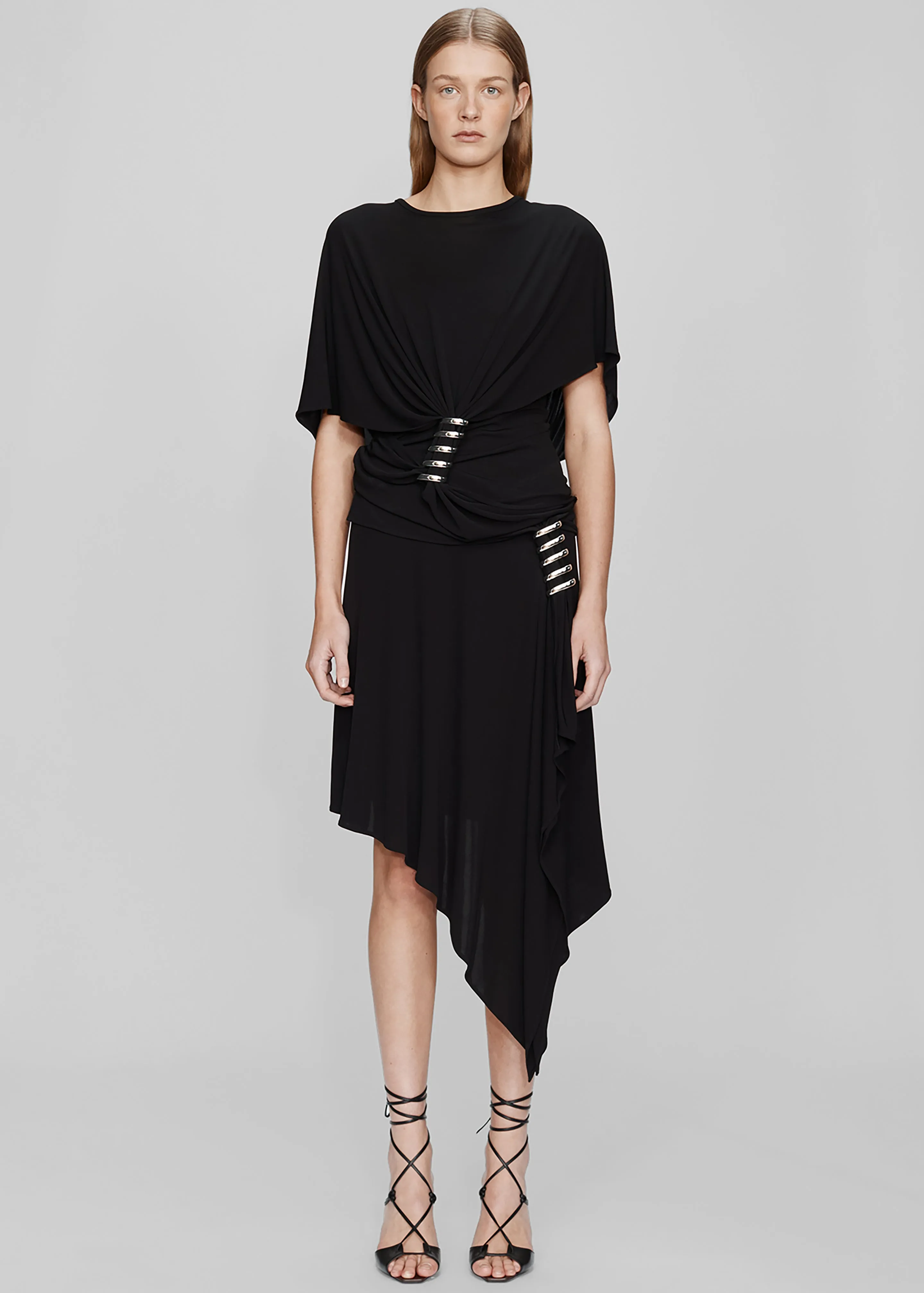 Christopher Esber Coiled Jersey Skirt - Black sold by Frankie Shop product image thumbnail 2