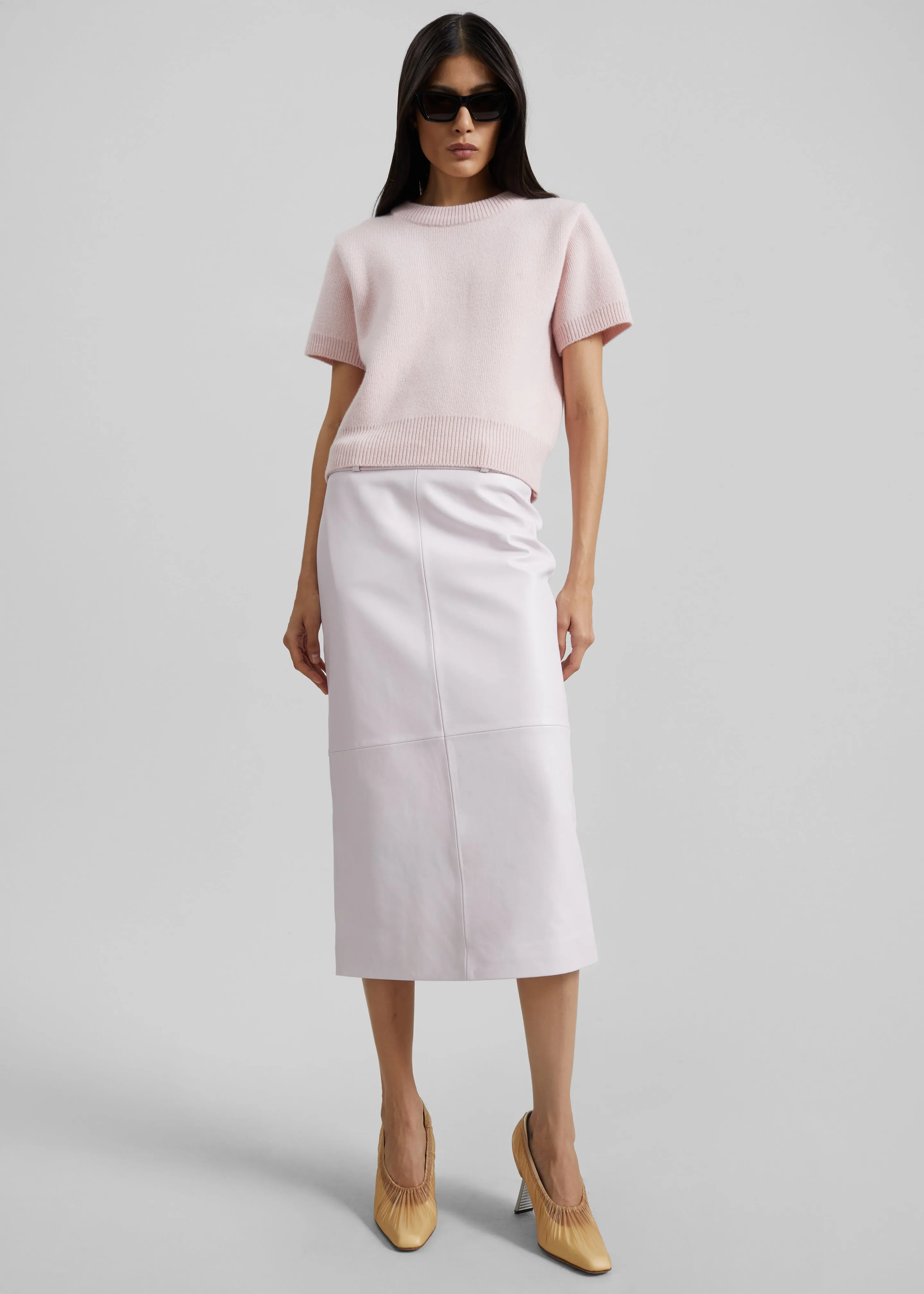 Sona Wool Knit Top - Pink sold by Frankie Shop product image thumbnail 4