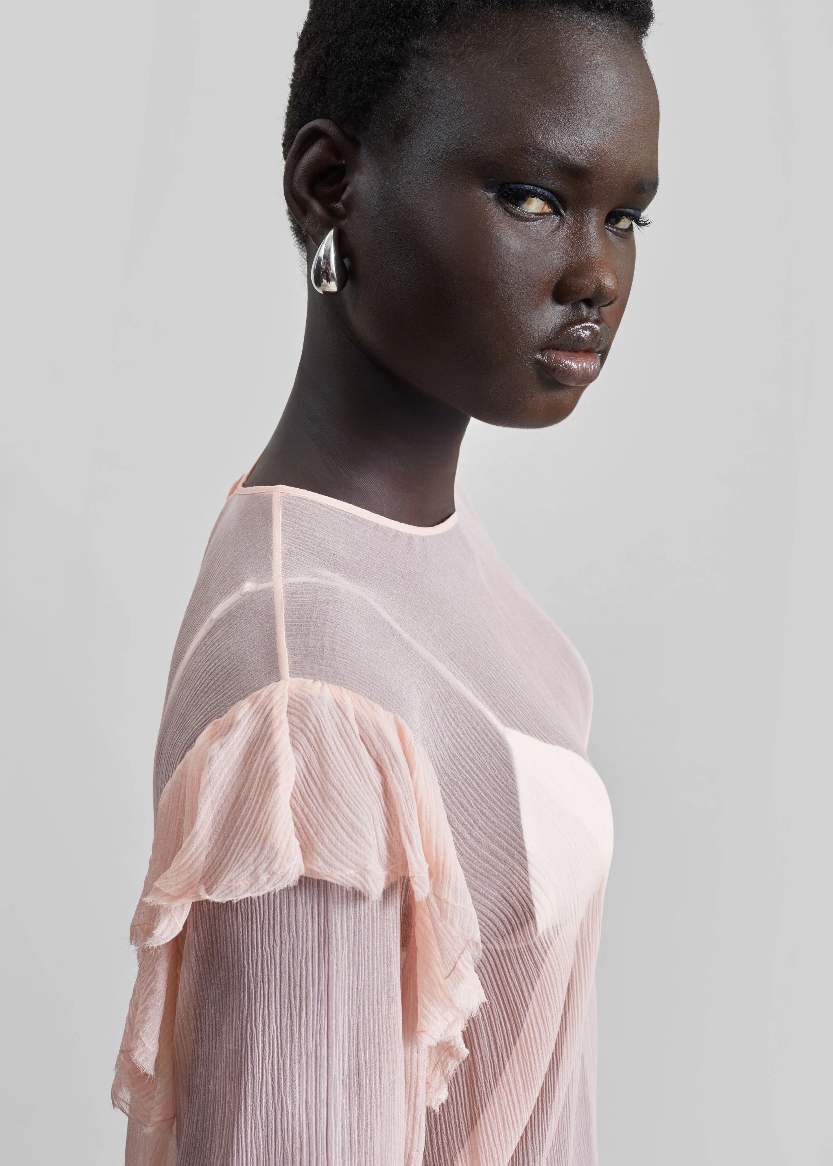 Matin Varese Mini Dress - Palest Pink sold by Frankie Shop product image thumbnail 5