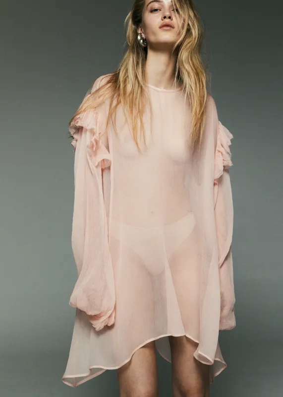 Matin Varese Mini Dress - Palest Pink sold by Frankie Shop