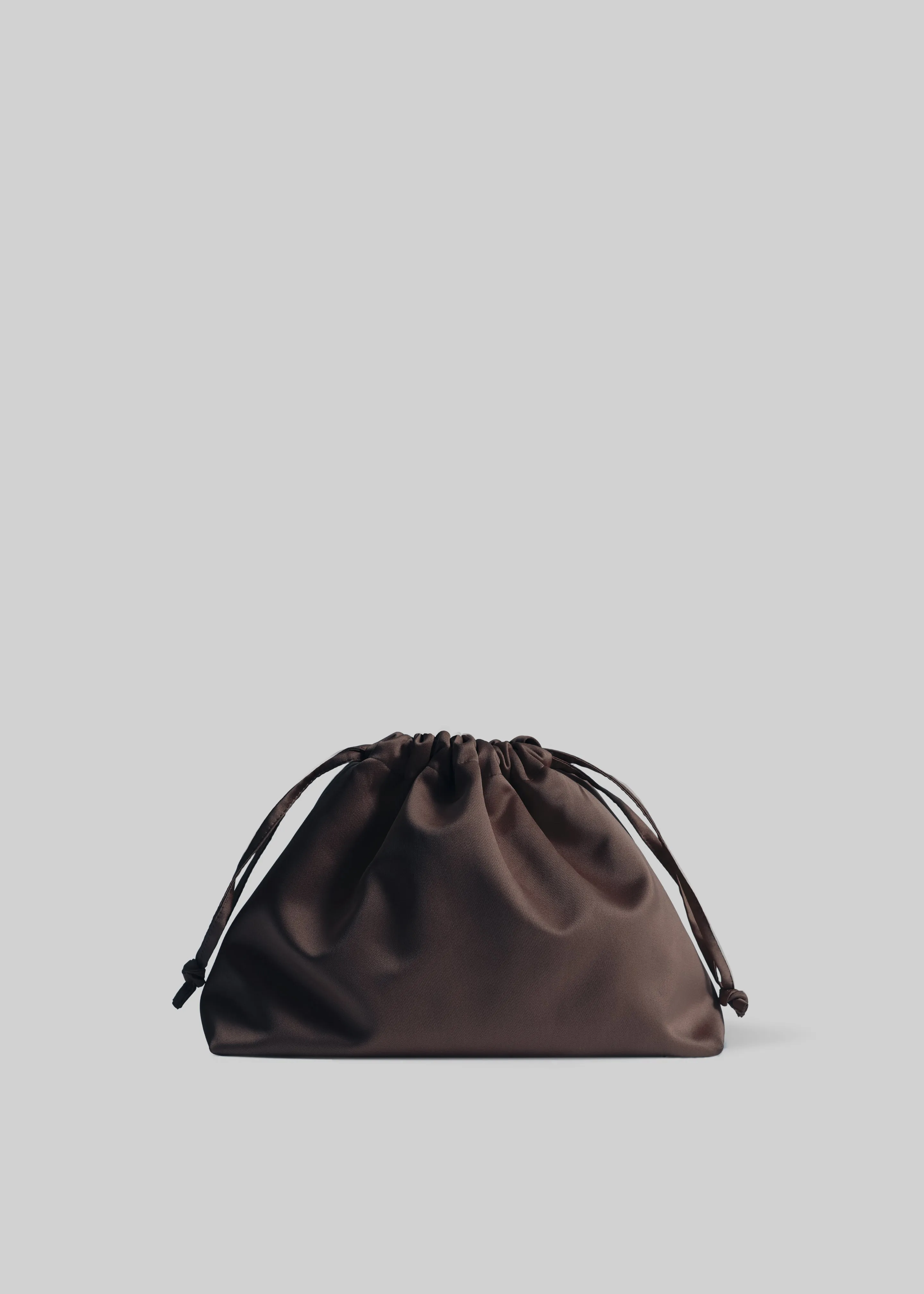 Morgan Satin Small Pouch - Brown sold by Frankie Shop product image thumbnail 2