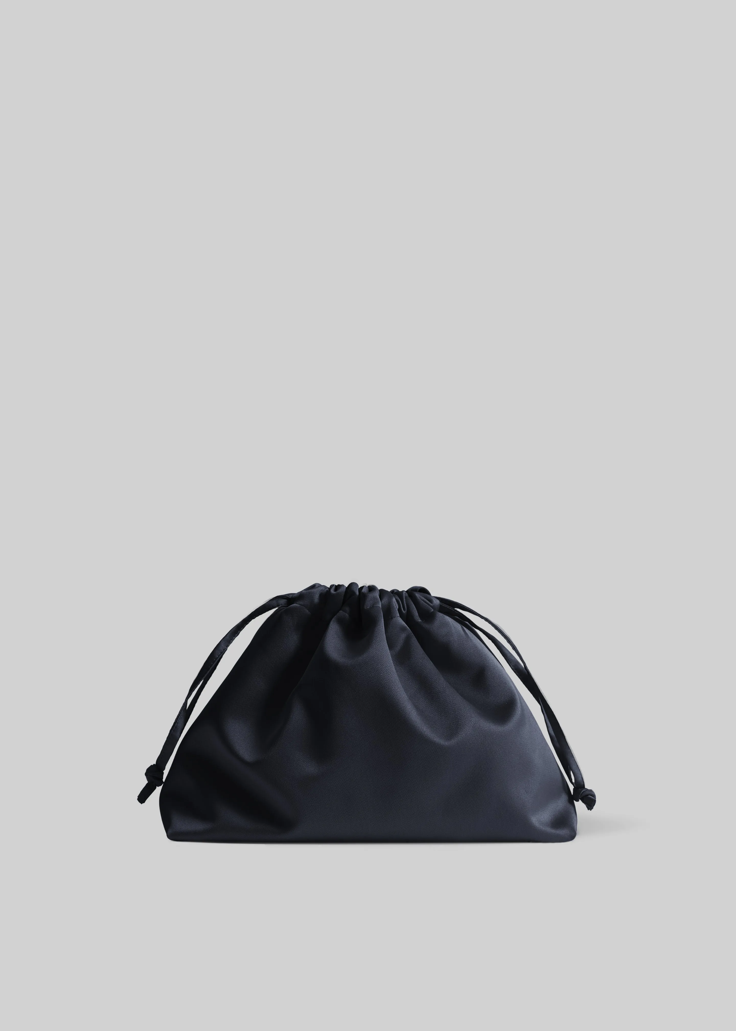 Morgan Satin Small Pouch - Black sold by Frankie Shop product image thumbnail 2