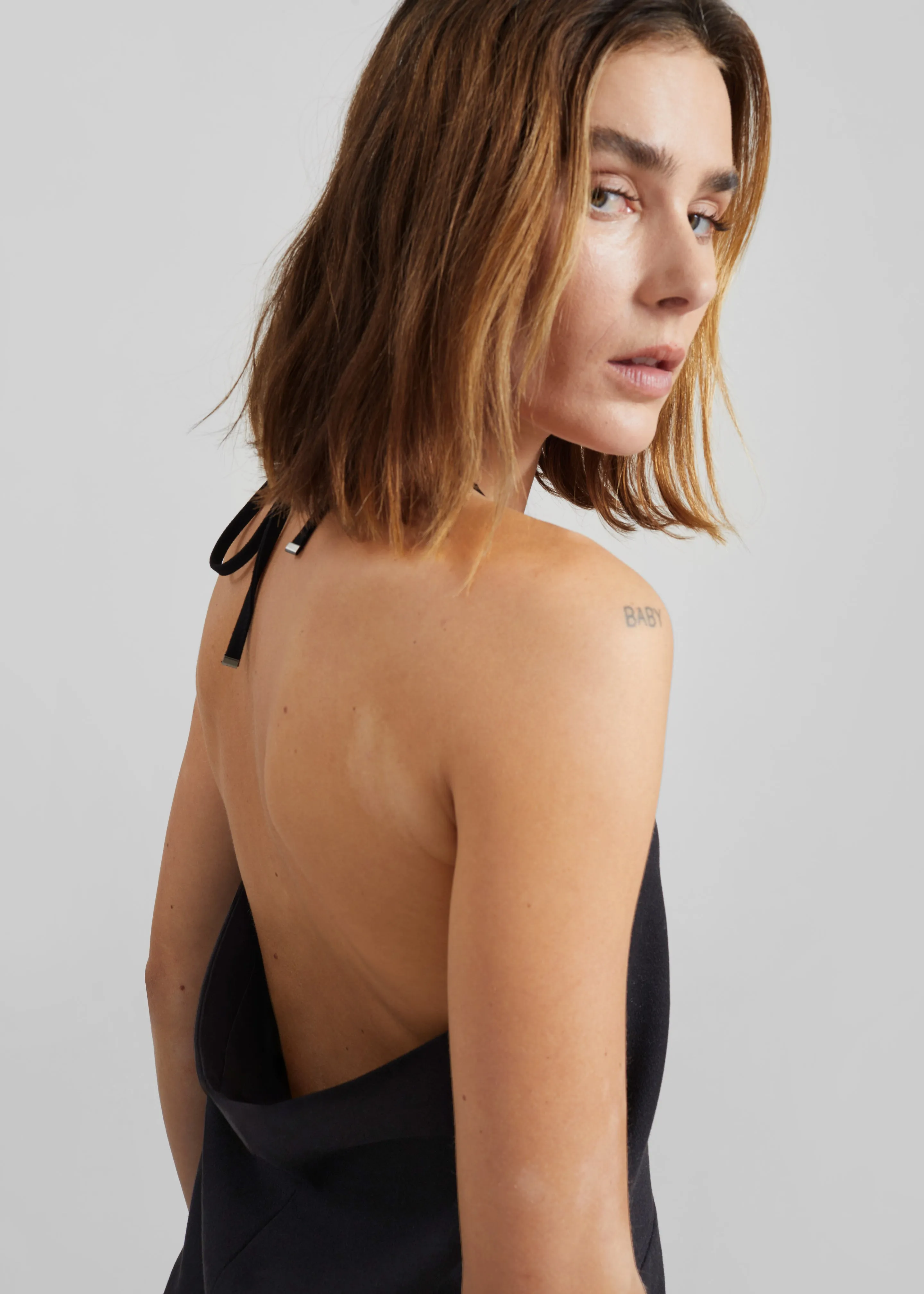 Melwin Halter Vest - Black sold by Frankie Shop product image thumbnail 3