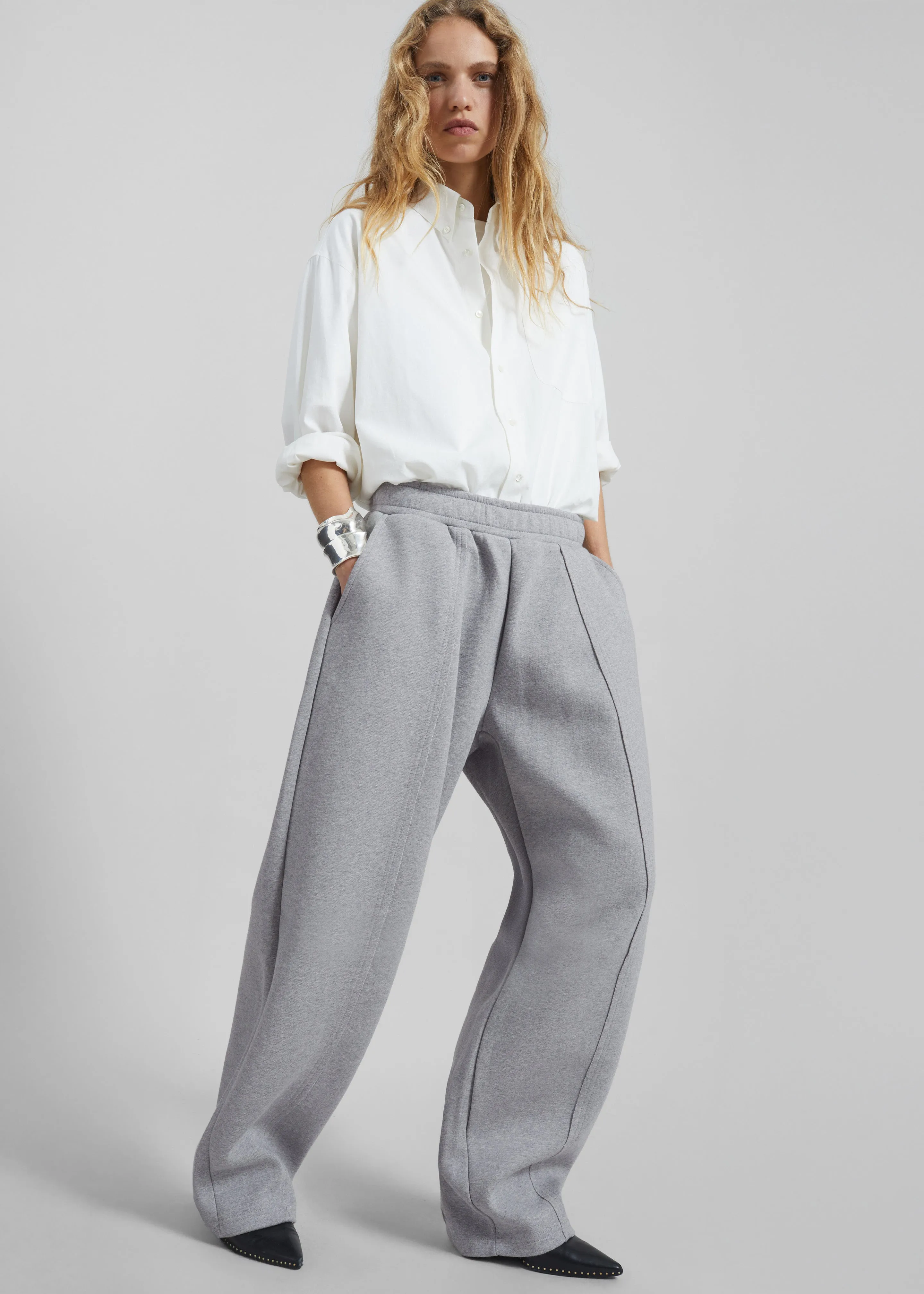 Keane Tapered Sweatpants - Grey sold by Frankie Shop product image thumbnail 2