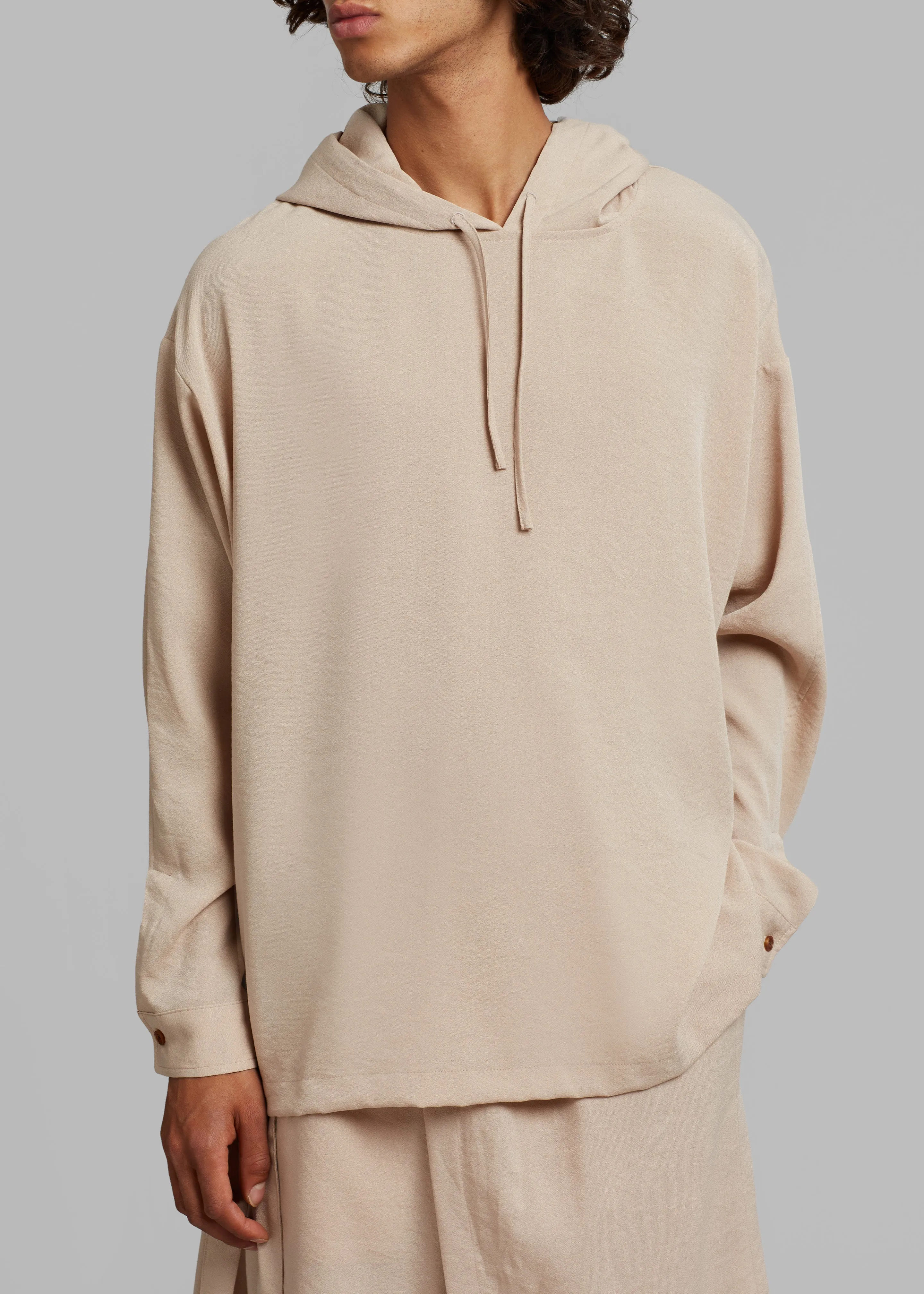 Heith Light Hoodie - Natural sold by Frankie Shop product image thumbnail 3