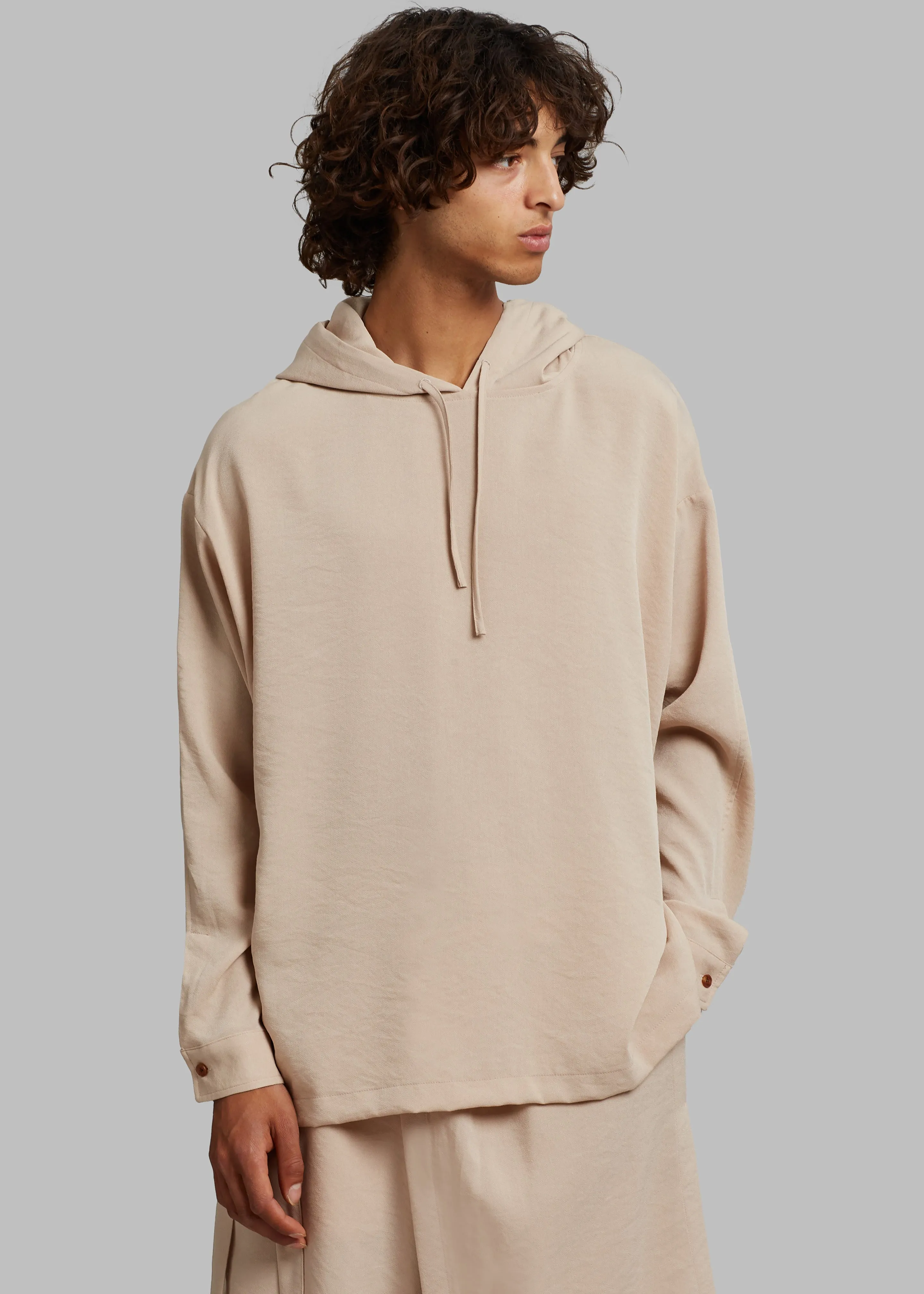 Heith Light Hoodie - Natural sold by Frankie Shop