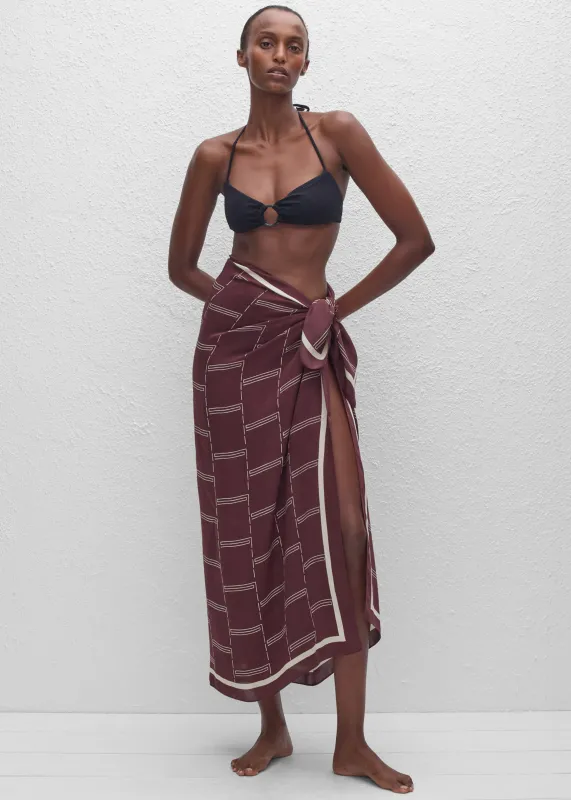 Matteau Silk Sarong - Bamboo made by Matteau
