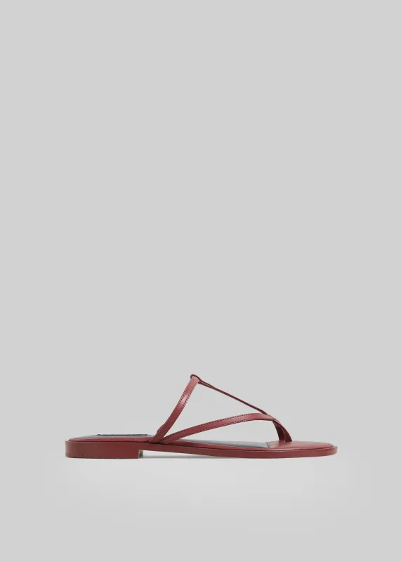 A.Emery The Cyrus Sandals - Brick sold by Frankie Shop