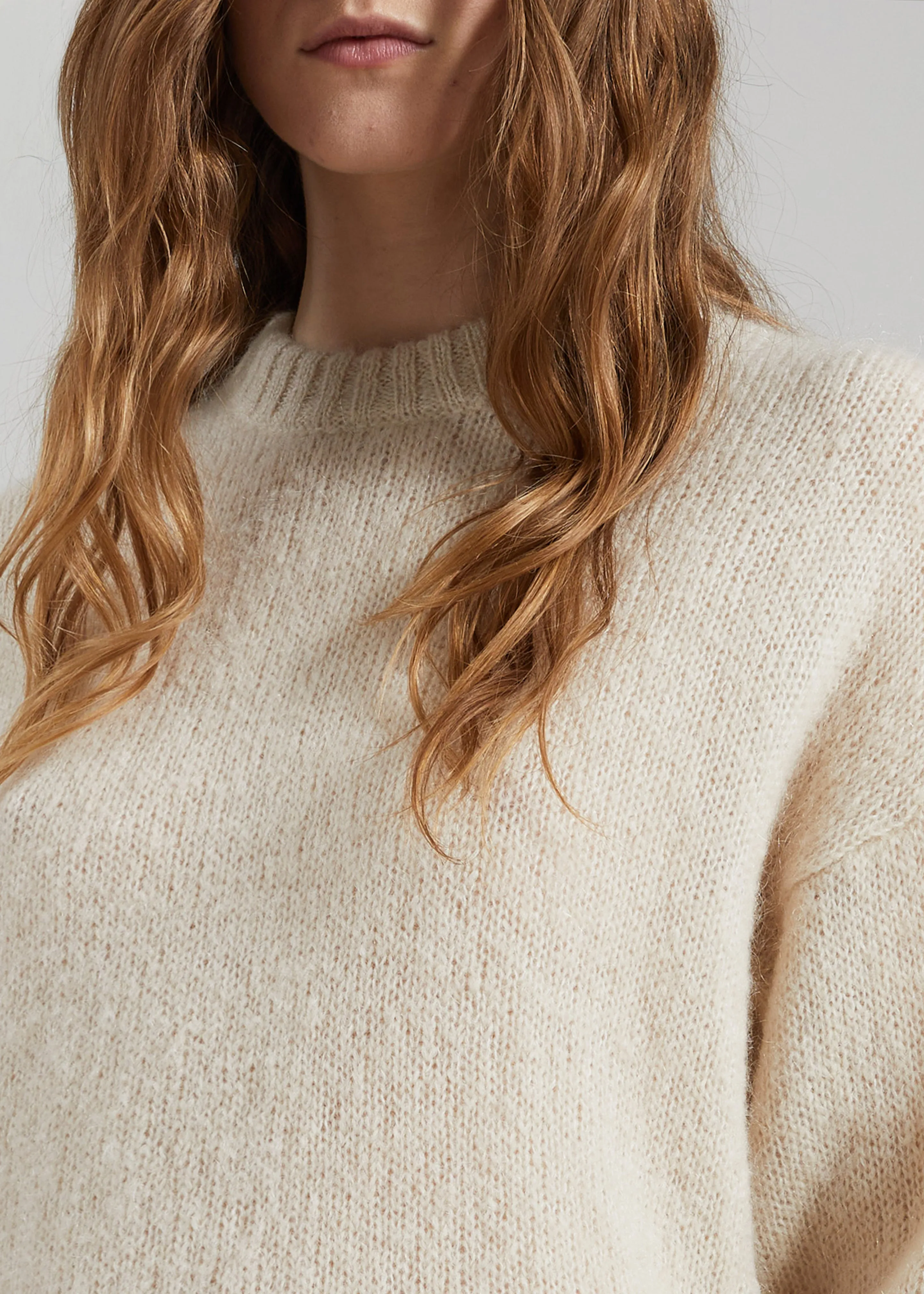 By Malene Birger Brie Sweater - Cream sold by Frankie Shop product image thumbnail 4
