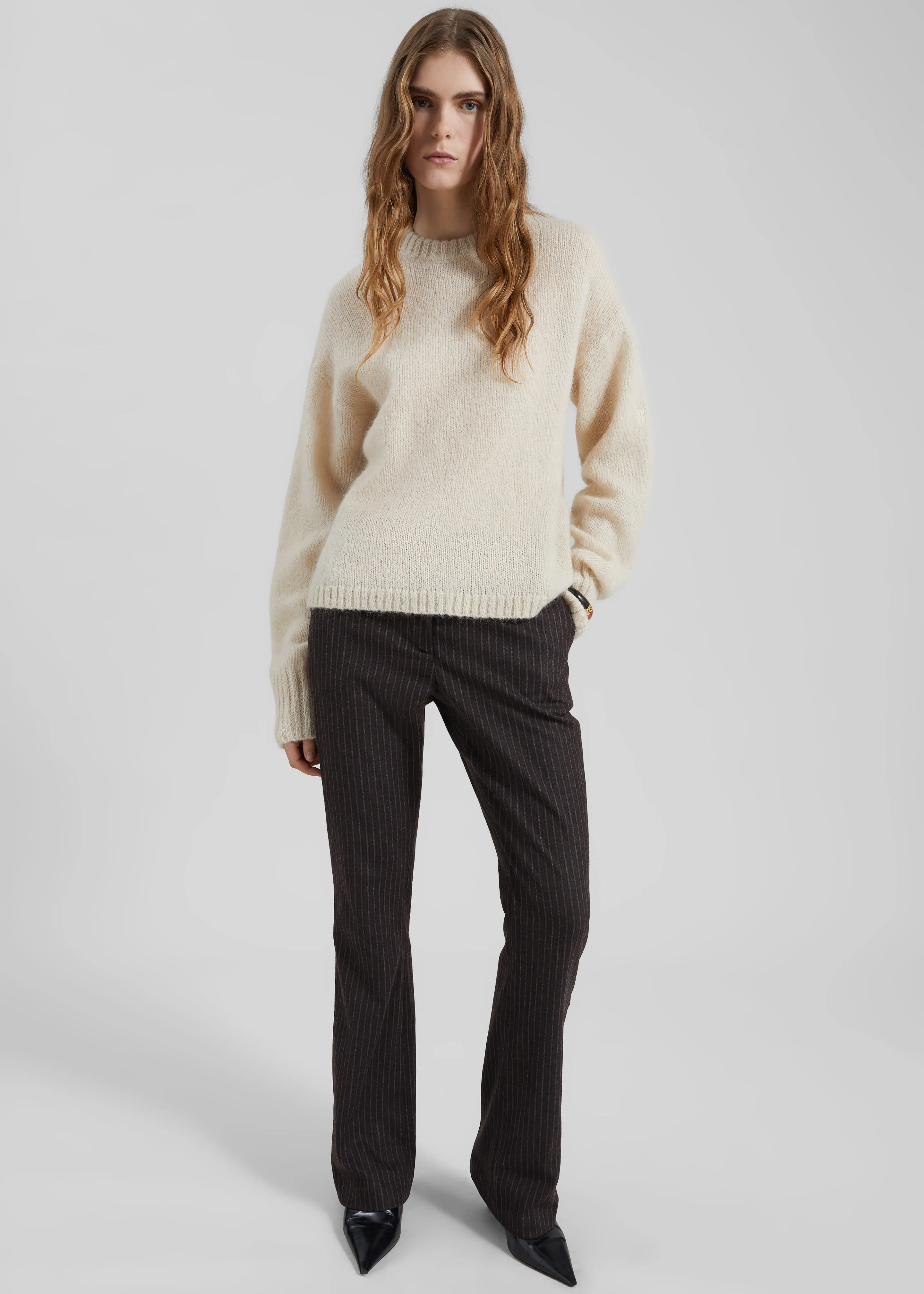 By Malene Birger Brie Sweater - Cream sold by Frankie Shop product image thumbnail 2