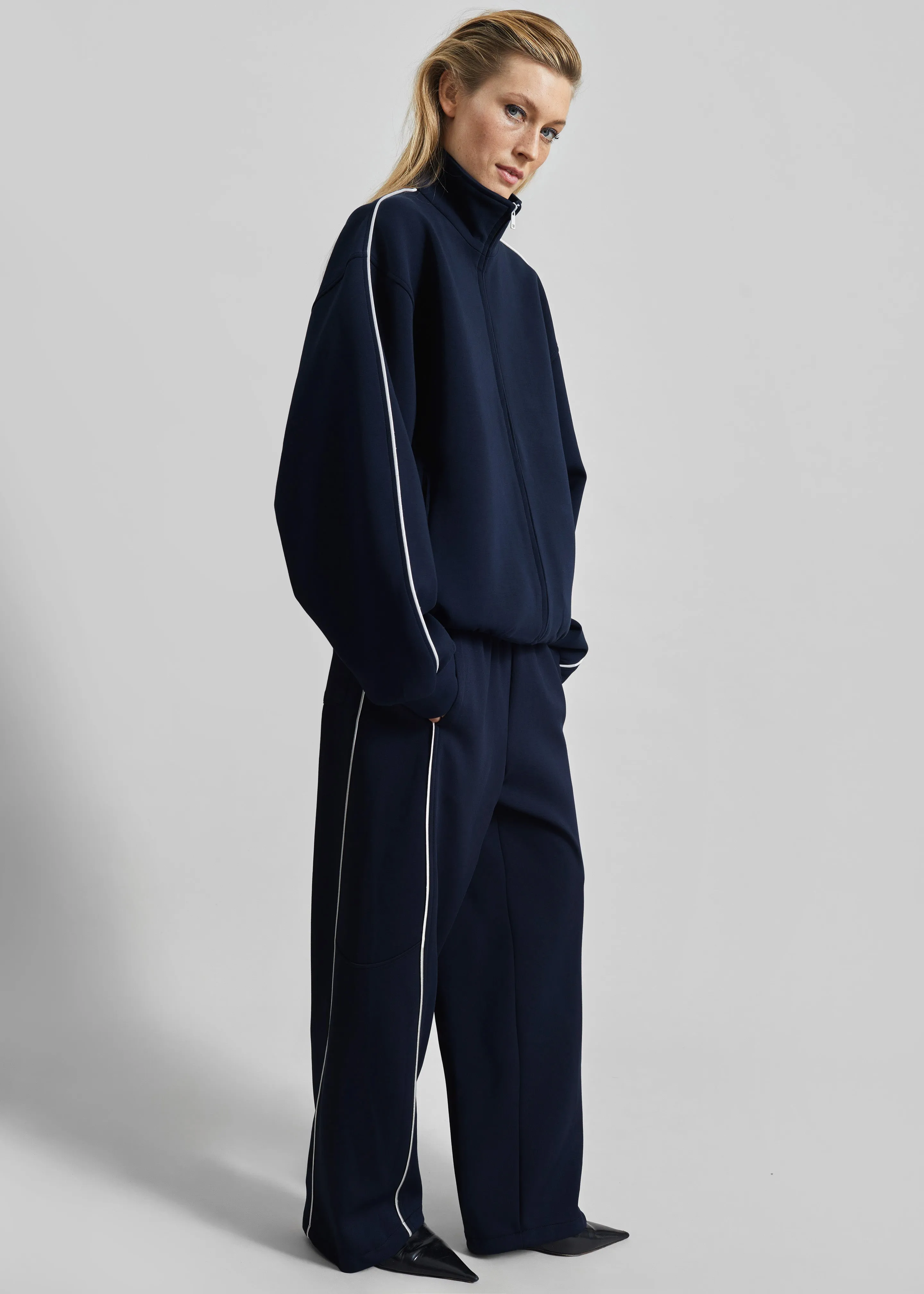 Nayen Track Pants - Navy sold by Frankie Shop